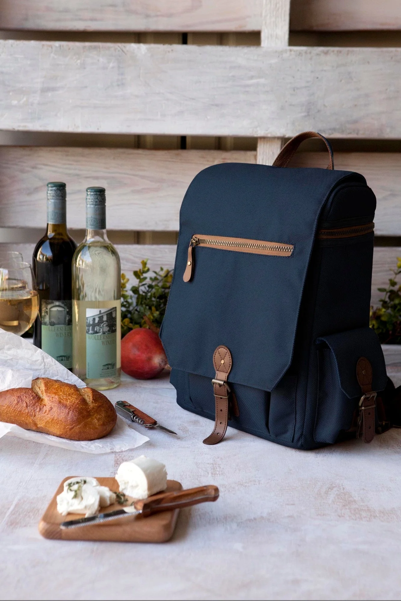 Moreno 3-Bottle Wine & Cheese Tote - Image 5