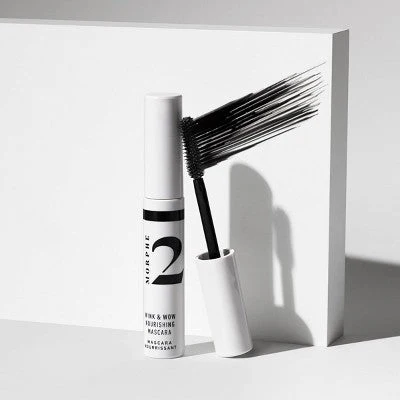 Morphe 2 Wink & Wow Nourishing Mascara Black 0.28oz - Image 5