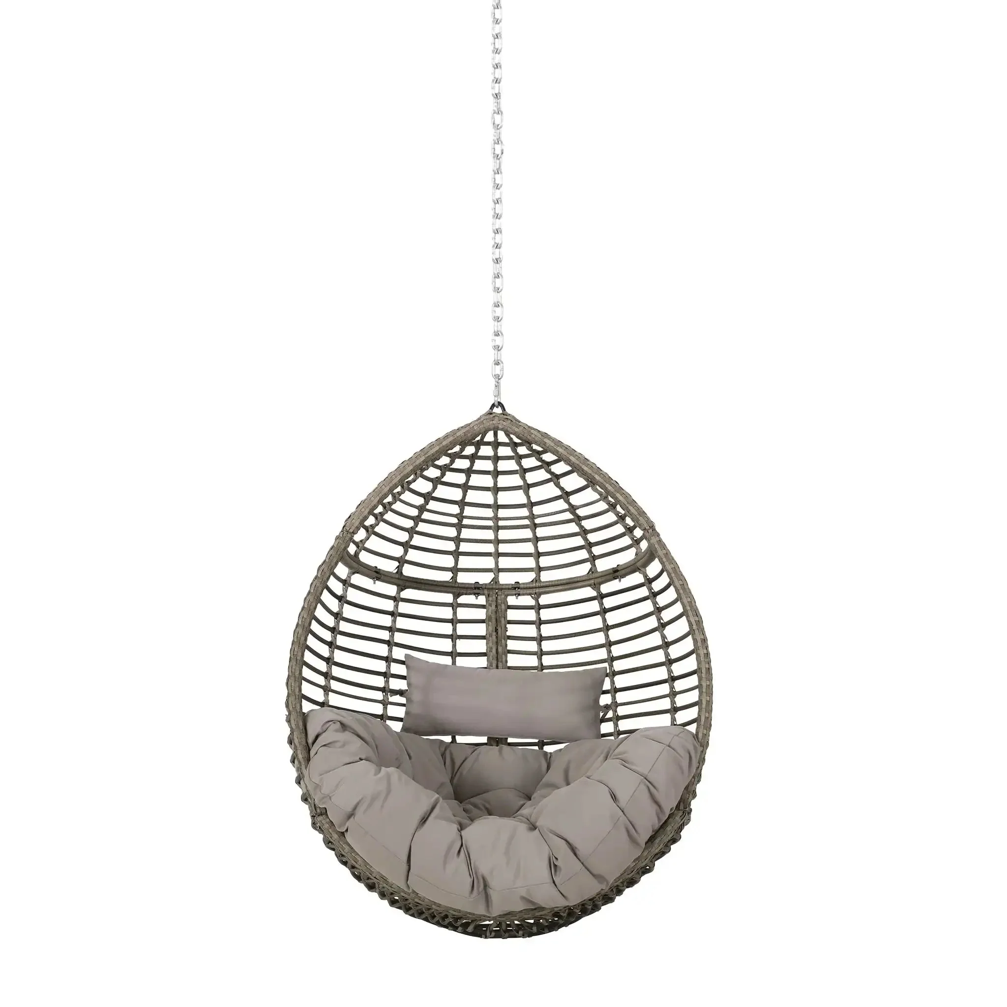 Morris Teardrop - Hanging Chair With Chain And Water Resistant Cushions