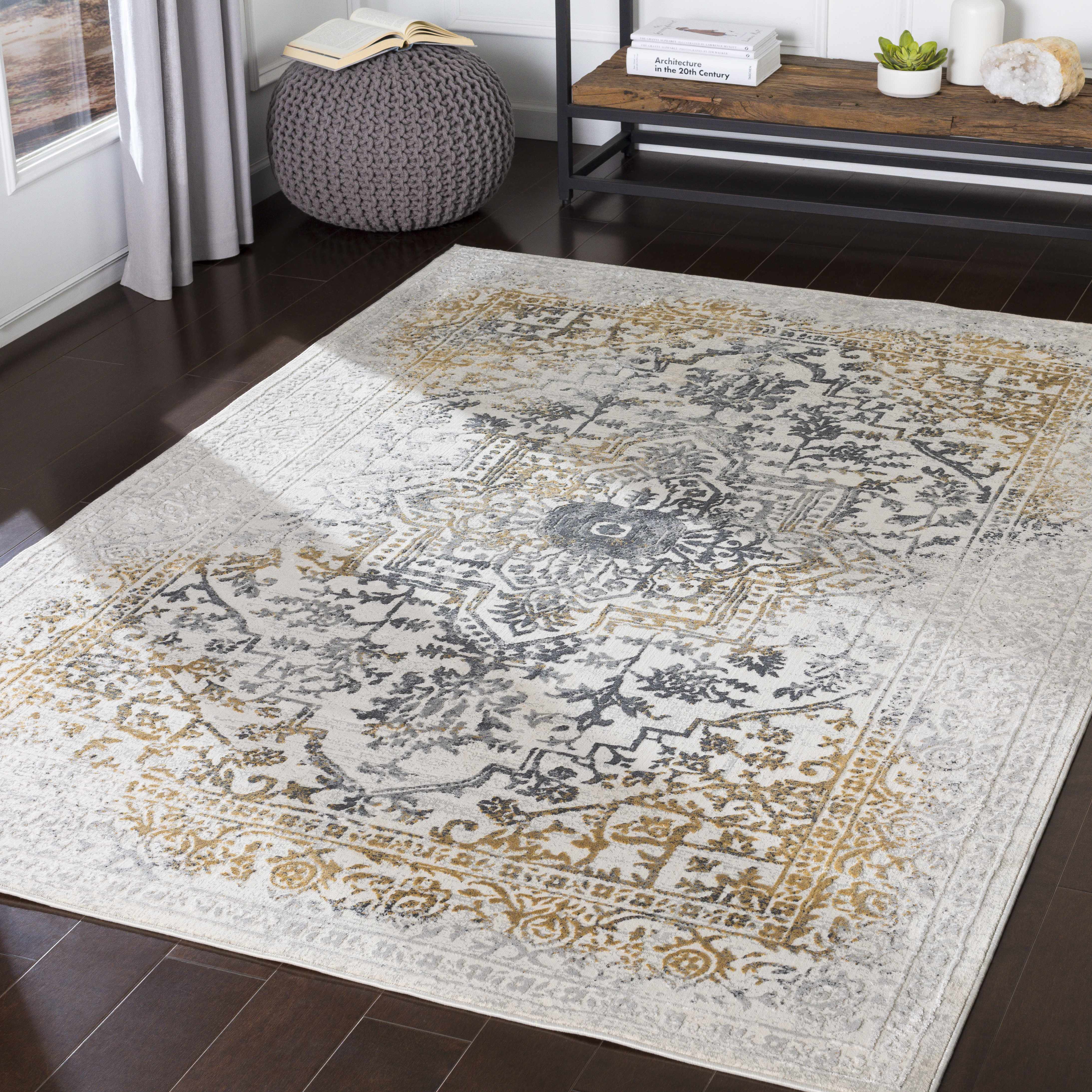 Morriston Faux Silk  Rug - Image 2