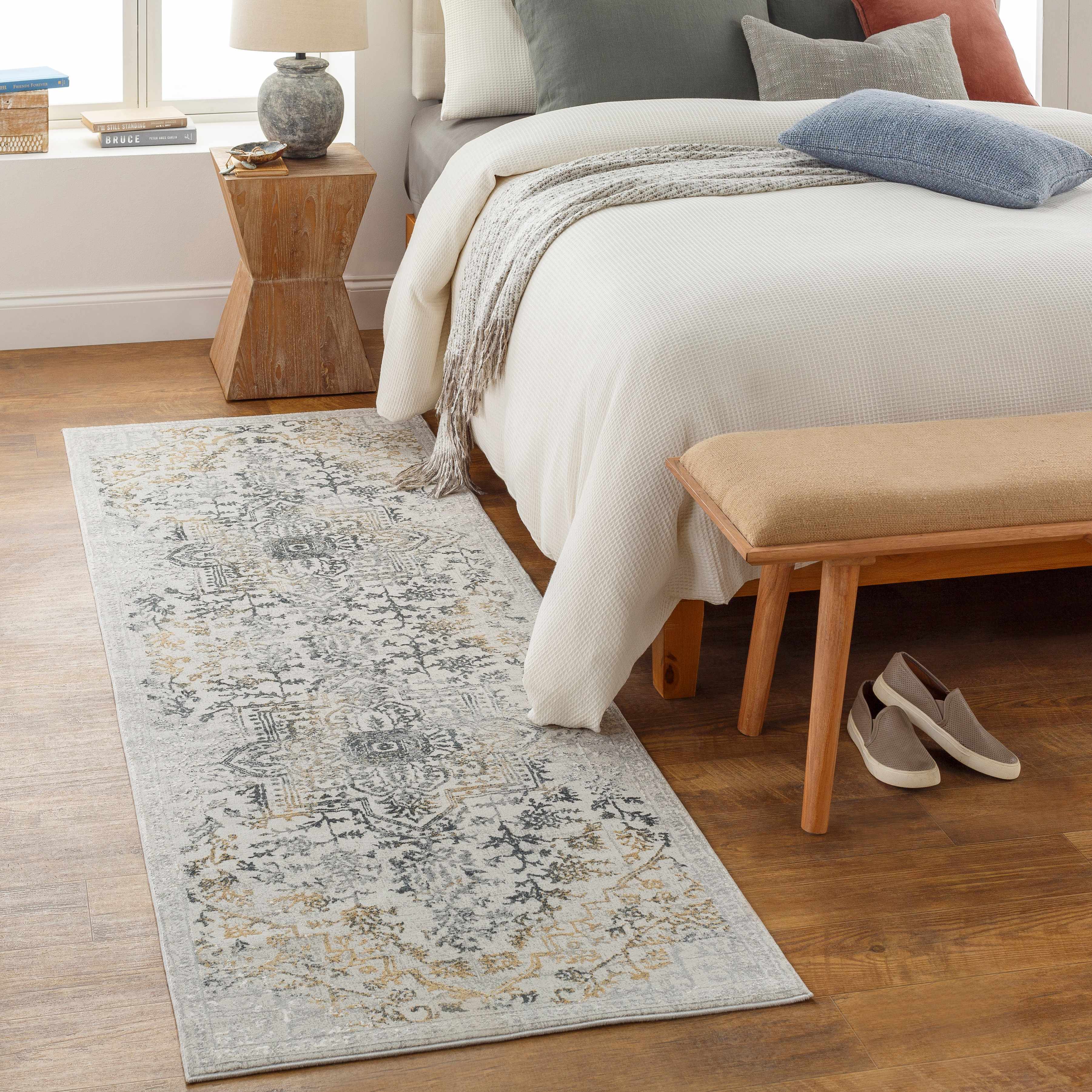 Morriston Faux Silk  Rug - Image 4