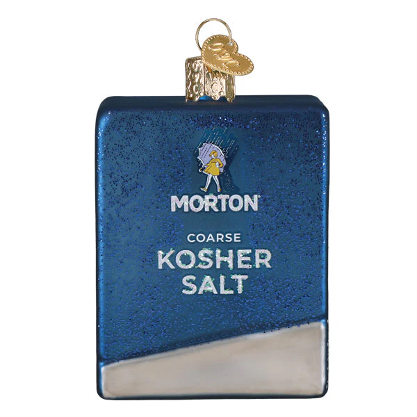 Morton Kosher Salt Box Ornament - Image 2
