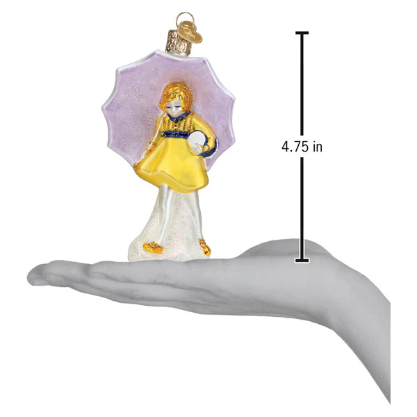 Morton Umbrella Girl Ornament - Image 6