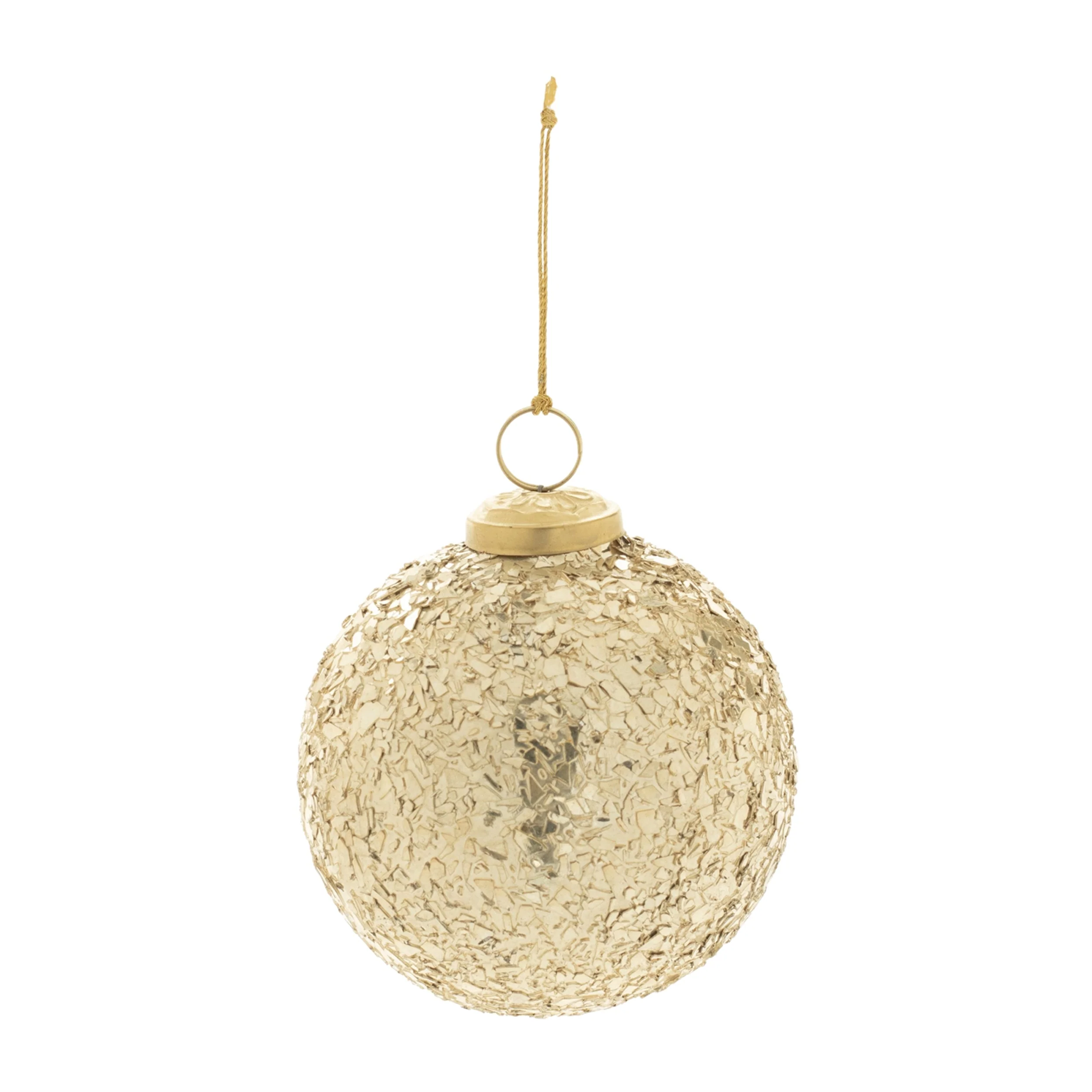 Mosaic glass ball ornament (set of 4) - Image 2