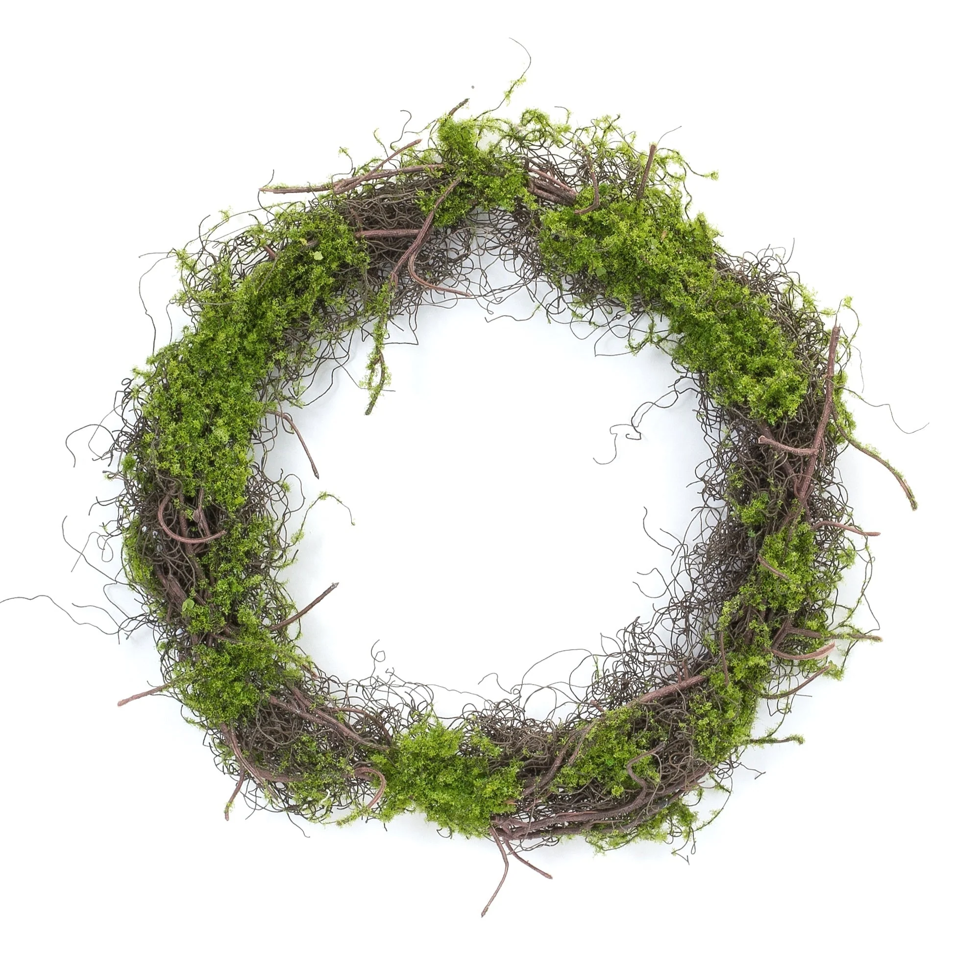 Moss Leaf Twig Wreath (Set of 4) - Image 2