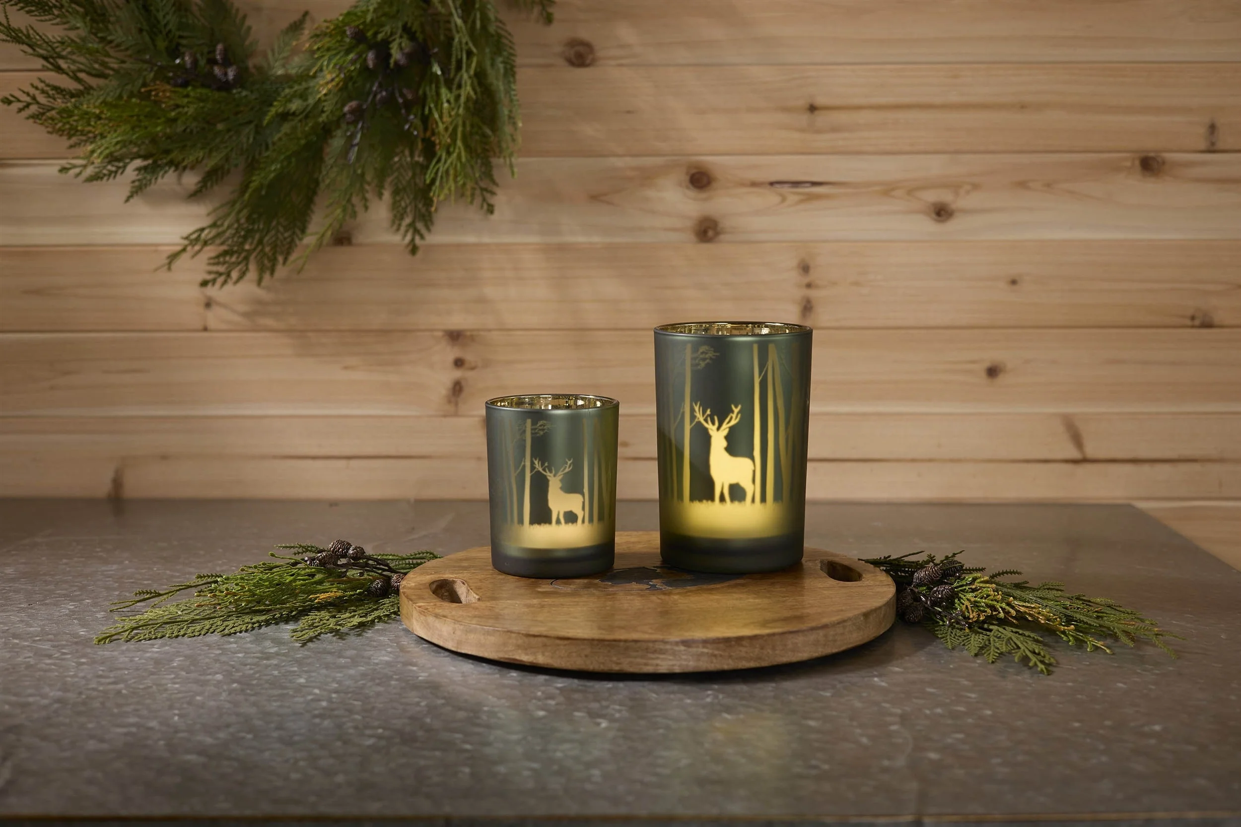 Mossy Oak Deer Candle Holder (Set of 2) - Image 5