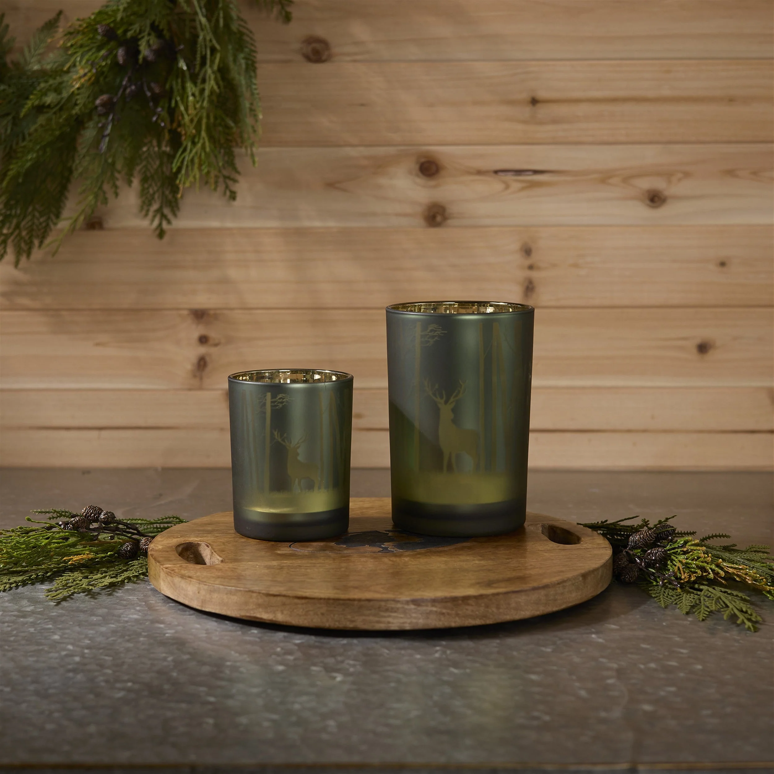 Mossy Oak Deer Candle Holder (Set of 2) - Image 6