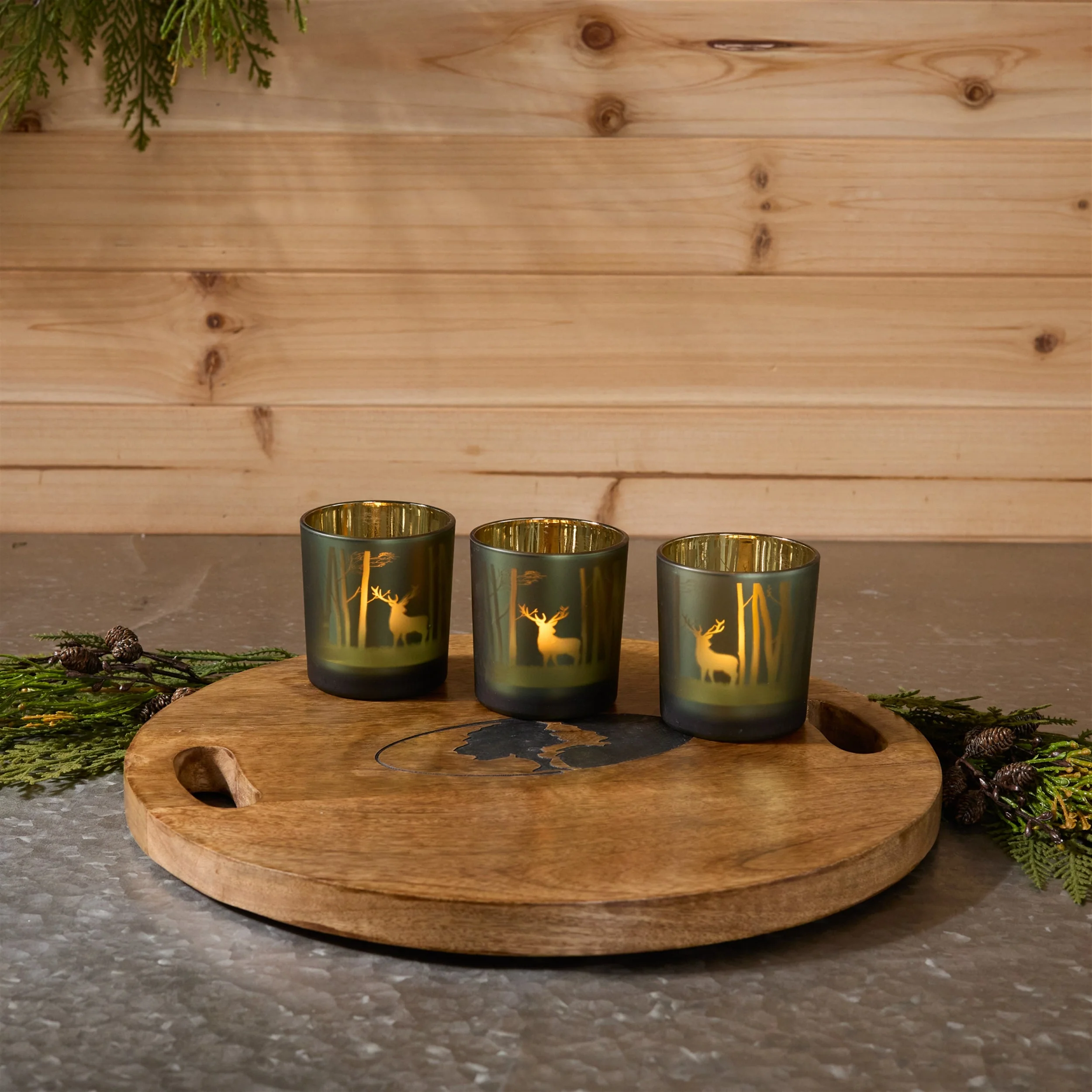 Mossy Oak Deer Votive (Set of 3) - Image 5