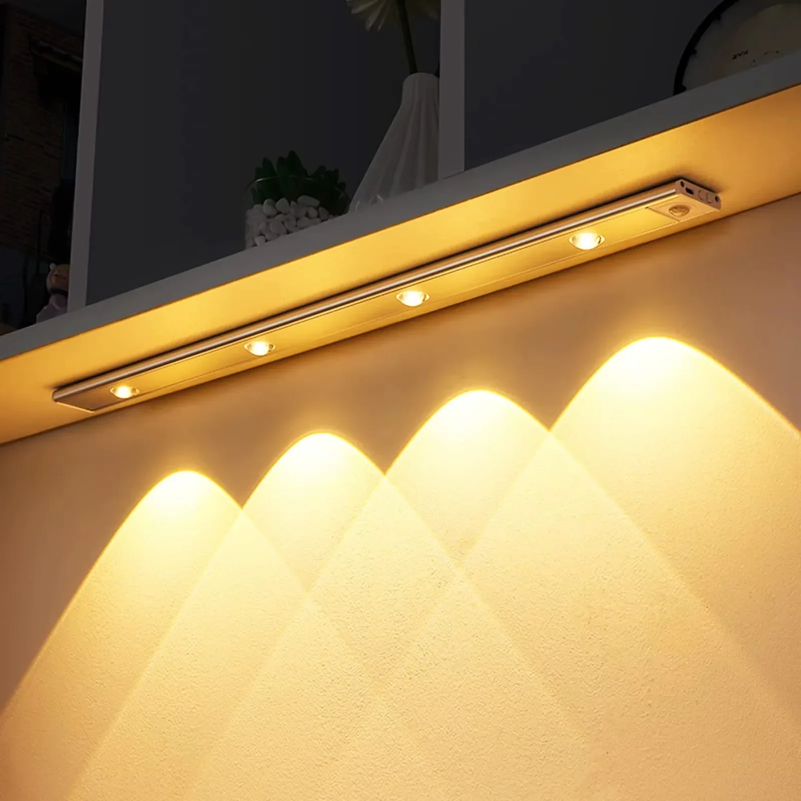 Motion Sensor Light Wireless USB LED Night Light for Under Cabinet Lighting - Image 8