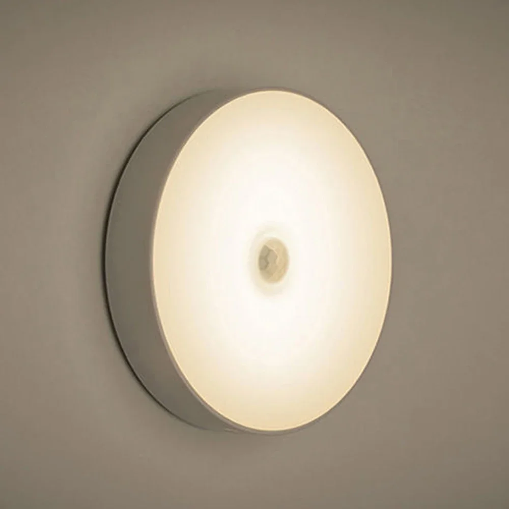 Motion Sensor Magnetic LED Night Light USB Rechargeable Wireless Closet Cabinet Lamp - Image 8