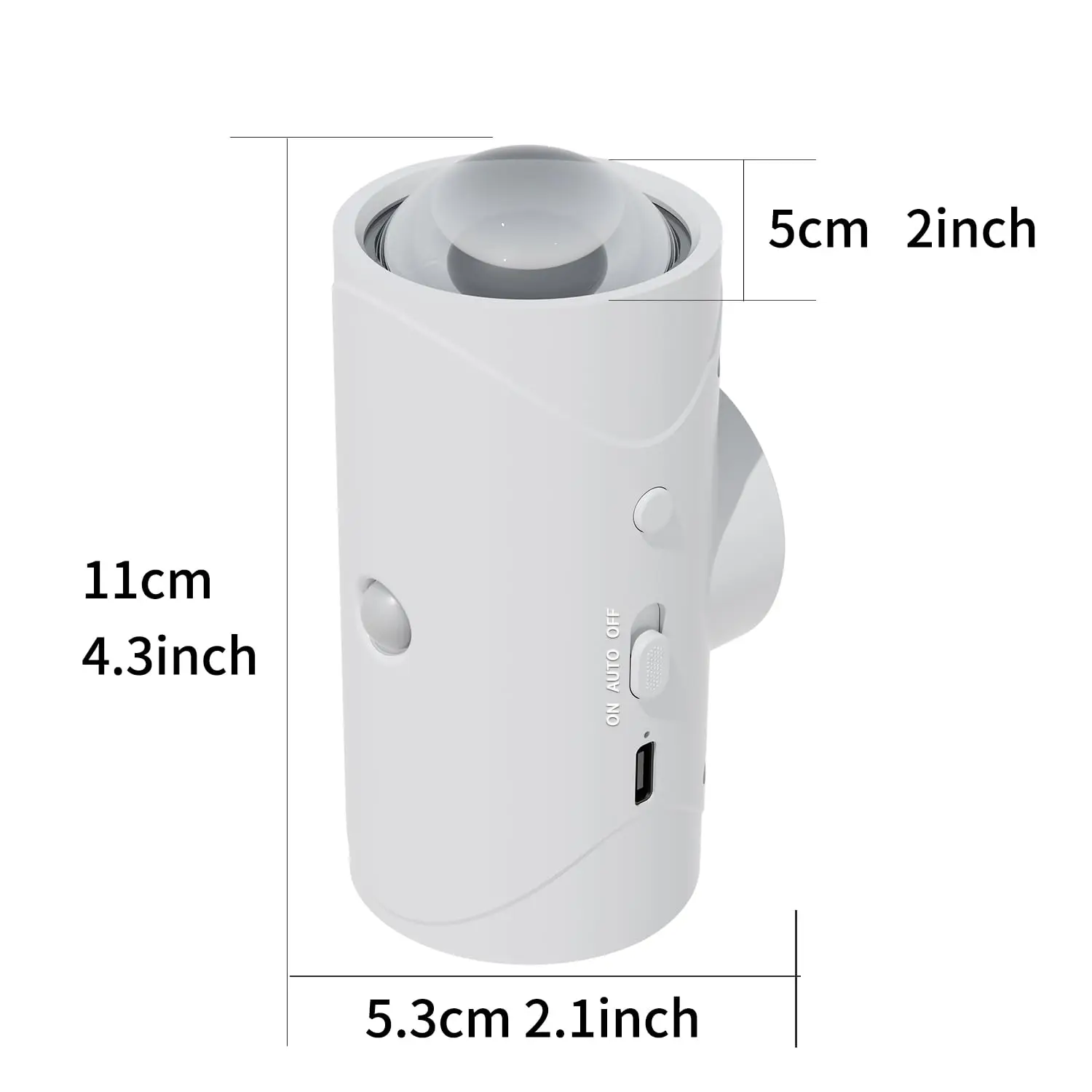 Motion Sensor RGB Night Light Magnetic Wireless Rechargeable LED Wall Sunset Lamp - Image 6