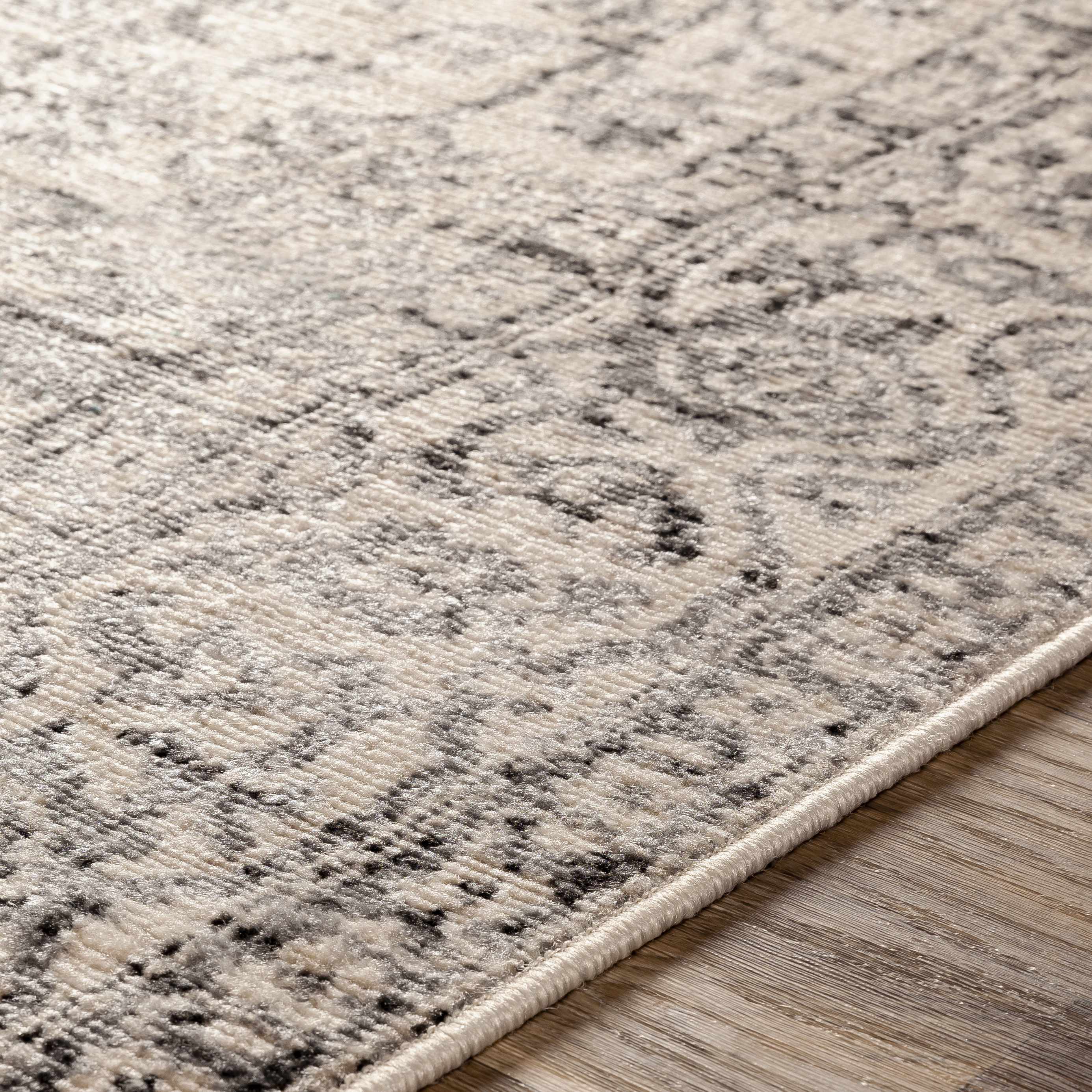 Motley Ultra Distressed Beige Area Carpet - Clearance - Image 6