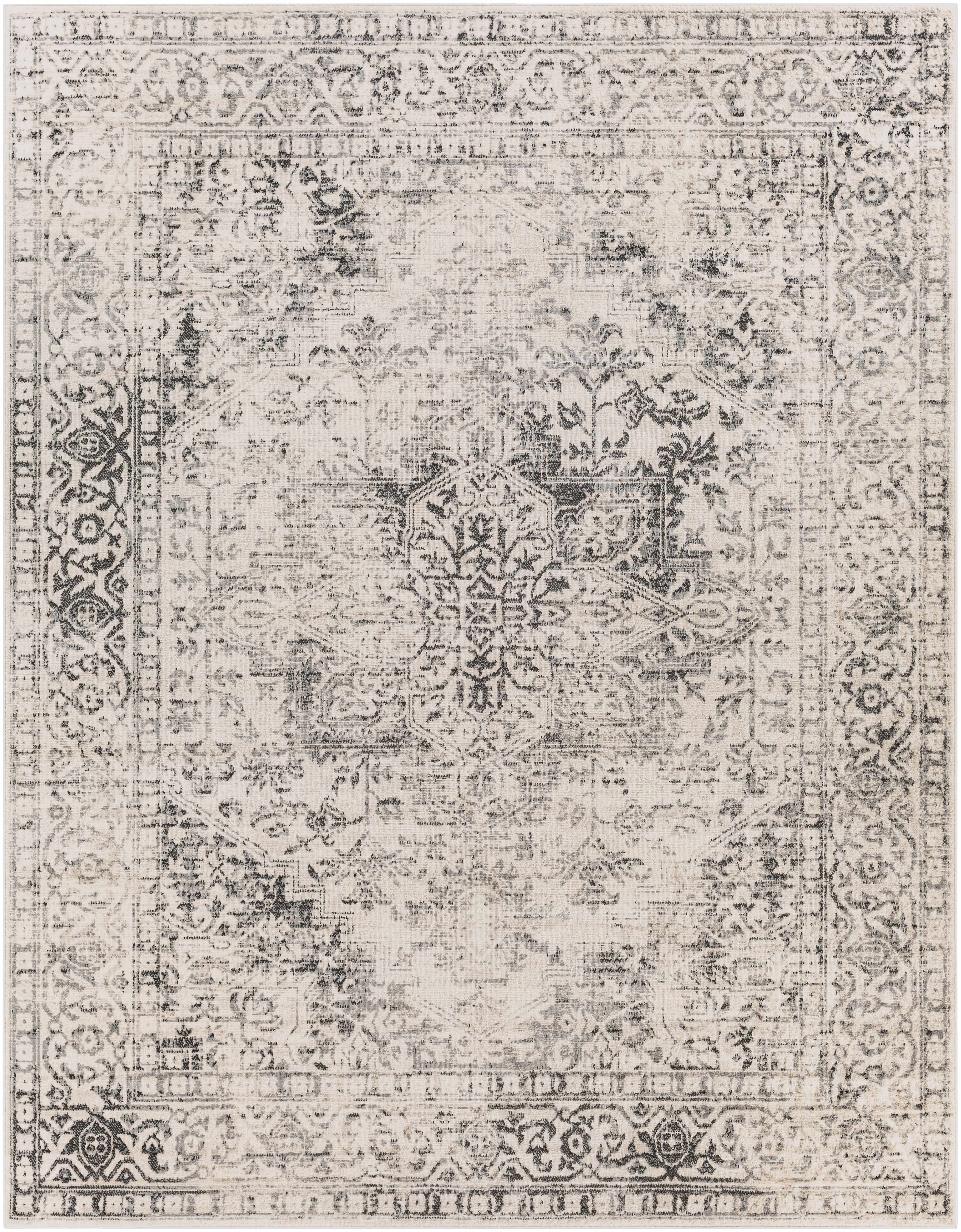 Motley Ultra Distressed Beige Area Carpet - Clearance - Image 8
