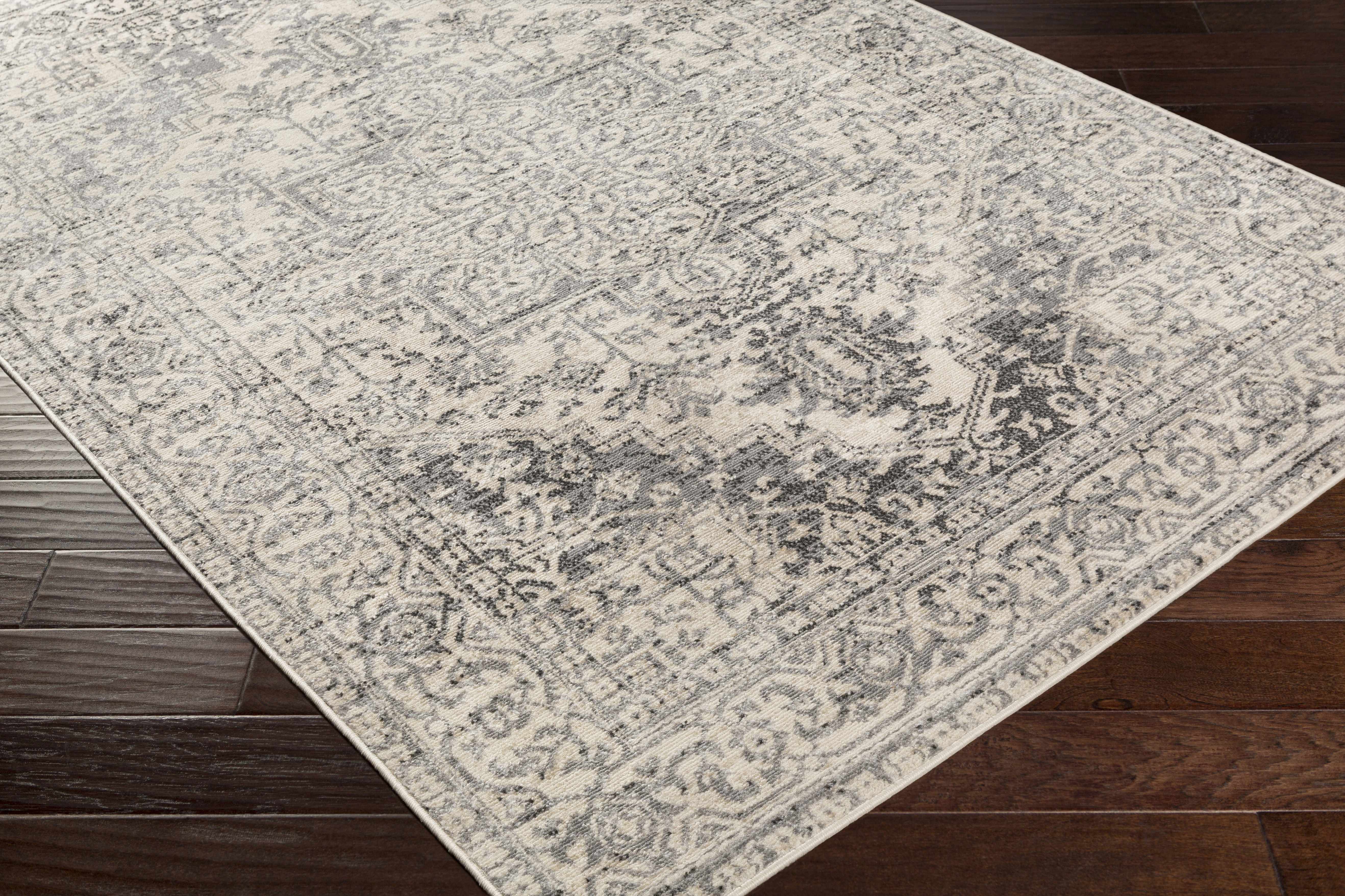 Motley Ultra Distressed Beige Area Carpet - Clearance - Image 9