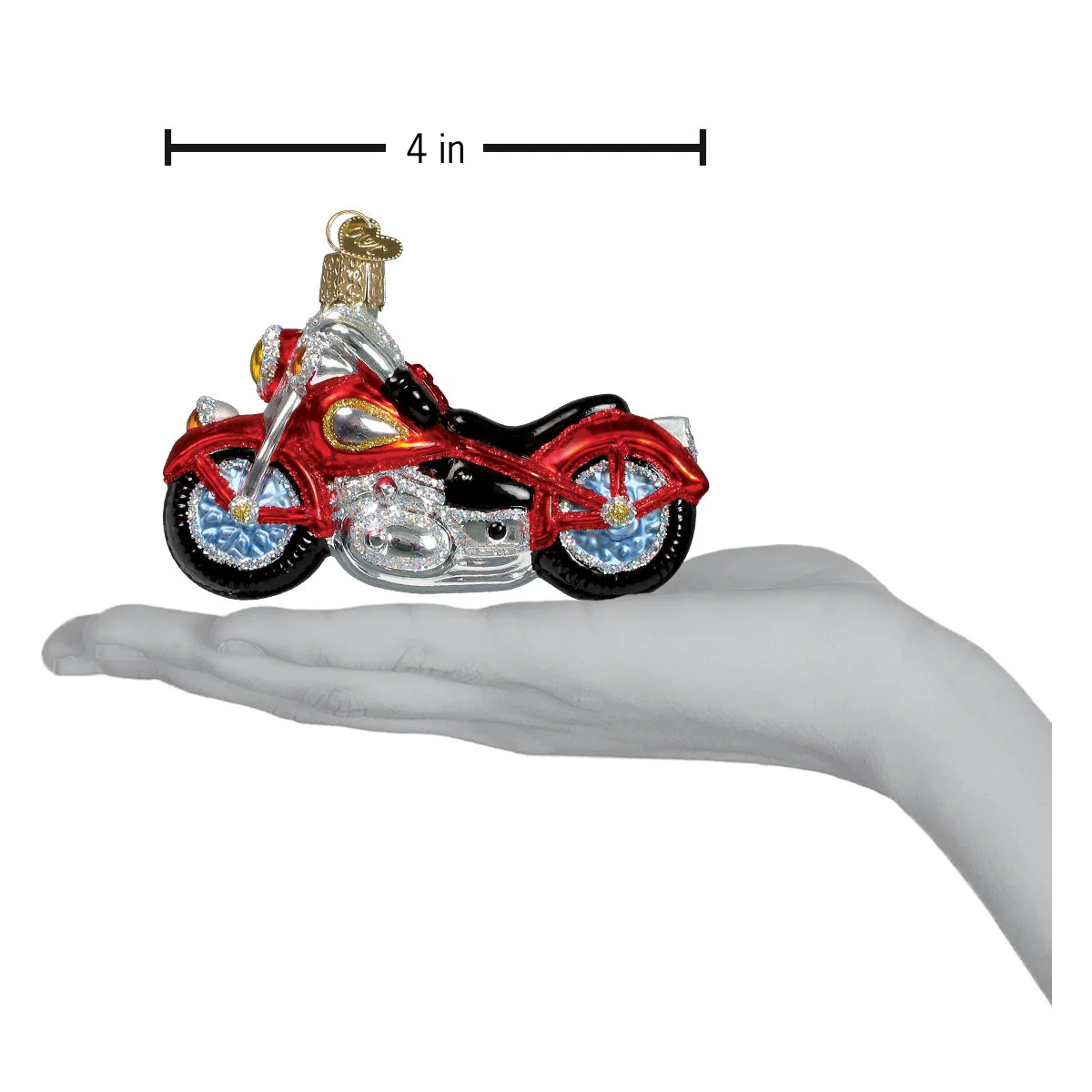 Motorcycle Ornament - Image 4