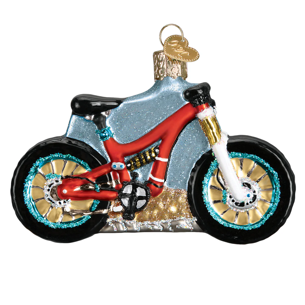 Mountain Bike Ornament 2.75 x 4 x 1 by Old World Christmas - Image 3