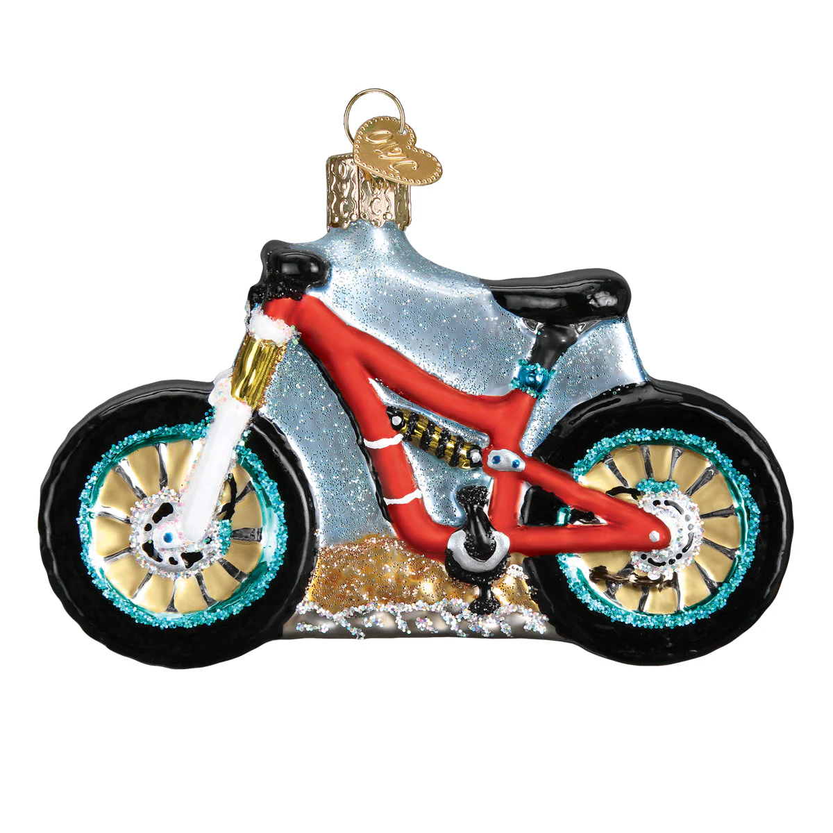 Mountain Bike Ornament 2.75 x 4 x 1 by Old World Christmas - Image 4