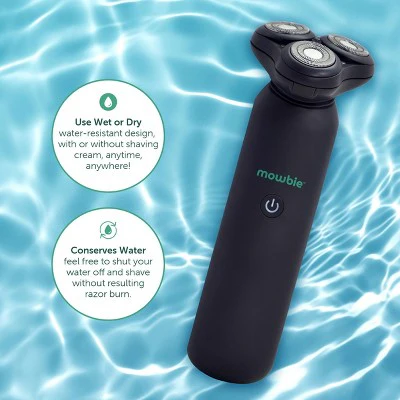Mowbie Men's Light Treatment Rotary Shaver - New - Image 9