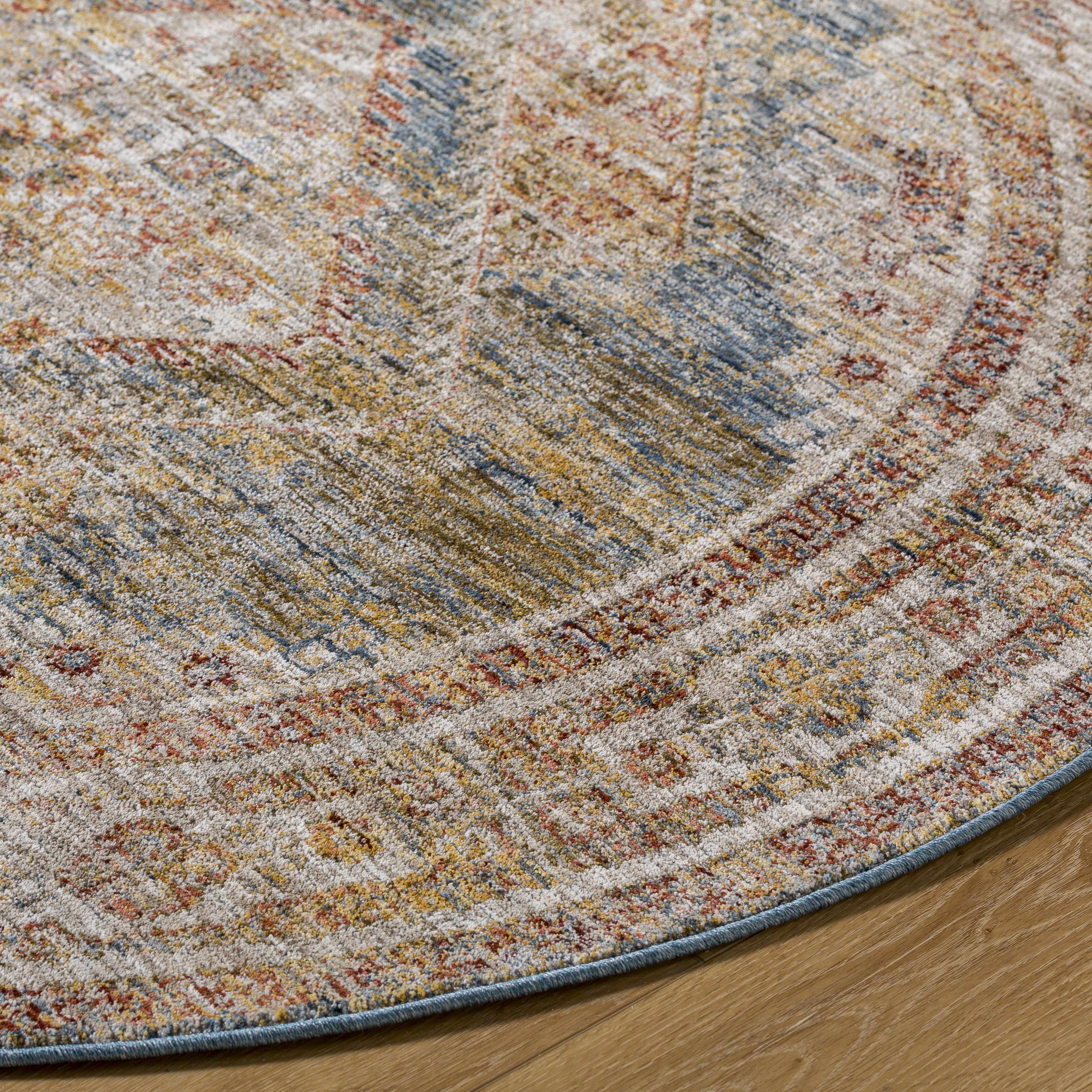 Moya Tan Rich Textured Traditional Rug - Image 10