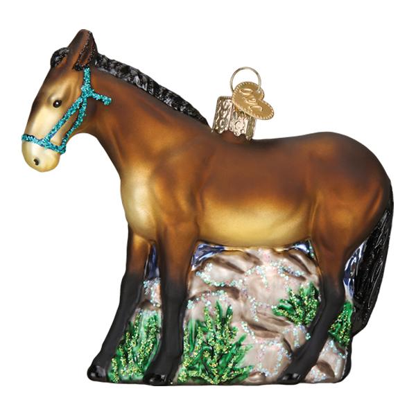 Mule Ornament by Old World Christmas - Image 3
