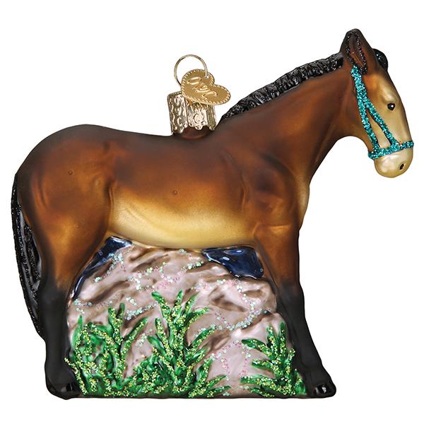 Mule Ornament by Old World Christmas - Image 4