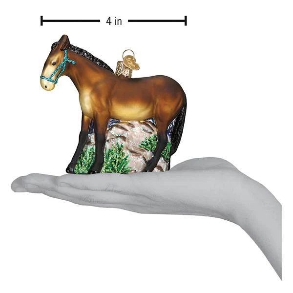 Mule Ornament by Old World Christmas - Image 6