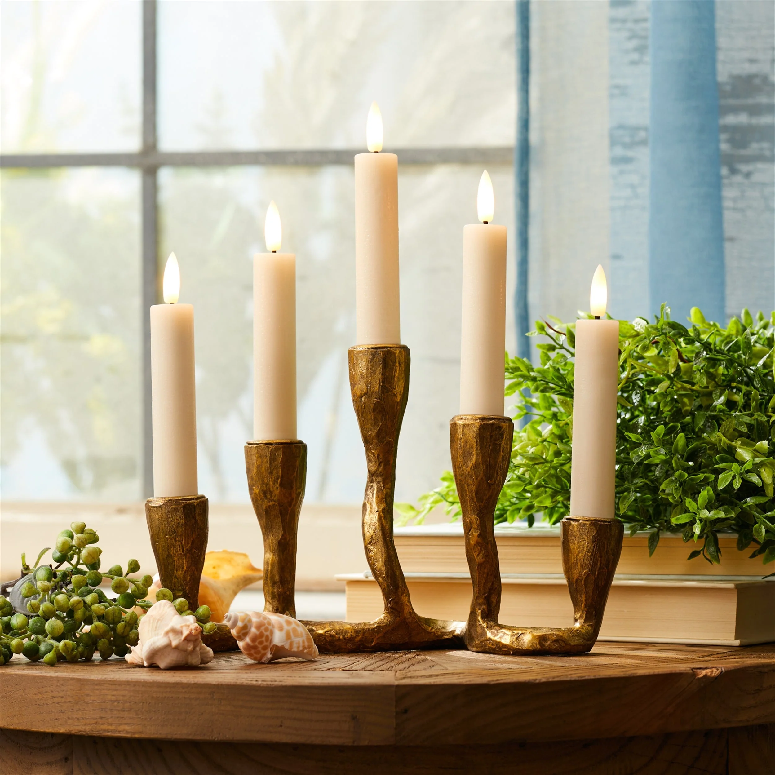 Multi Taper Candle Holder (Set of 4) - Image 2
