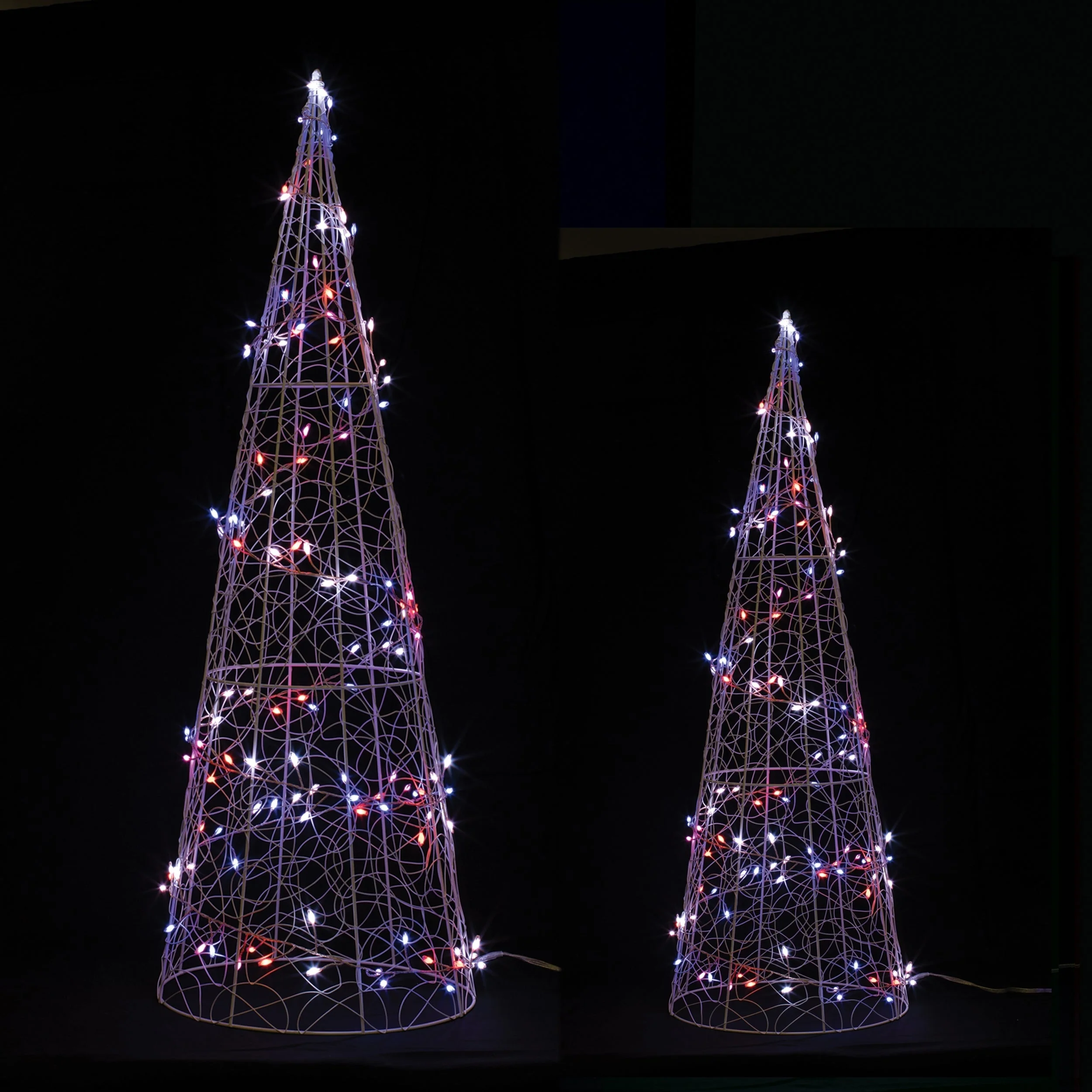 Multicolor LED Tree (Set of 2) - Image 2