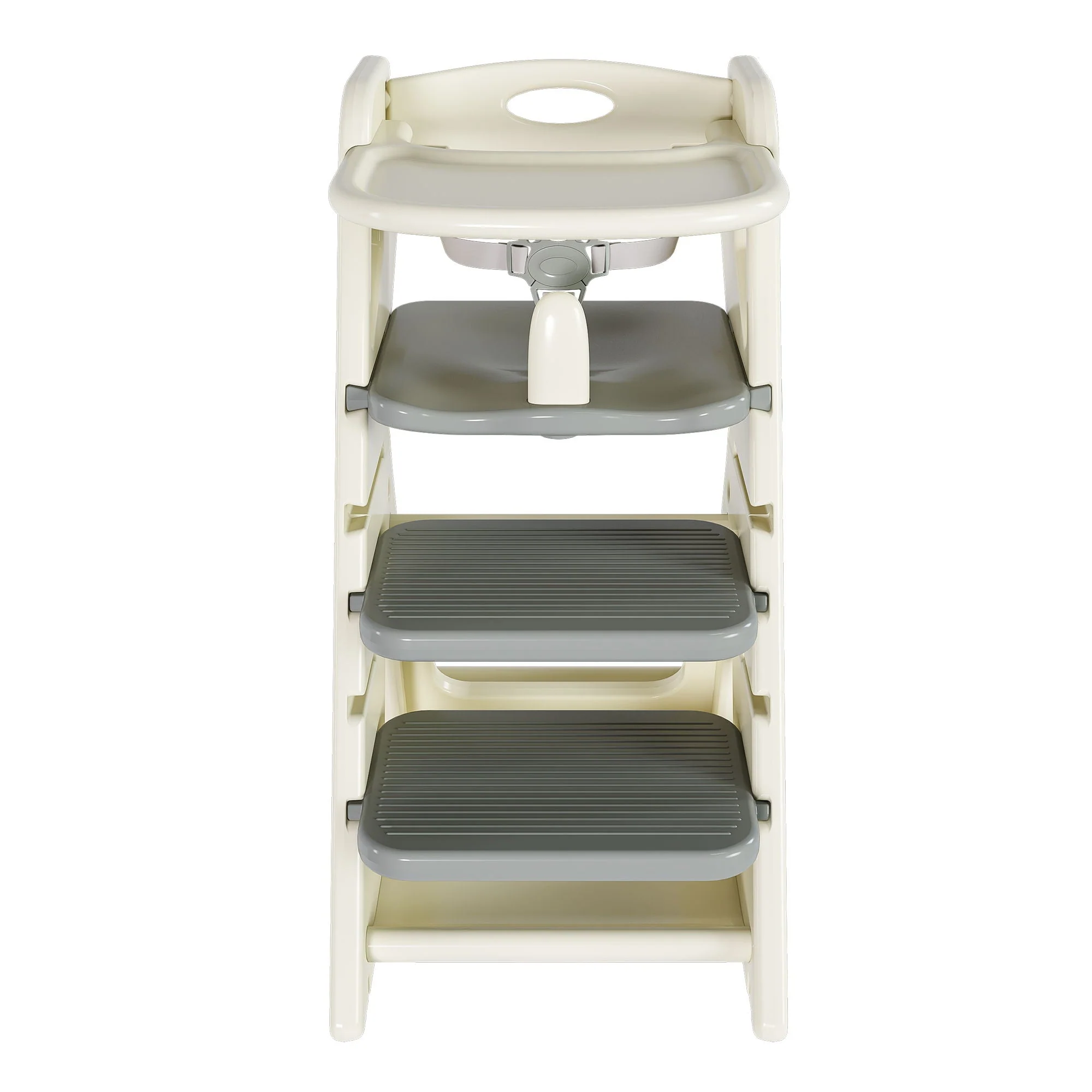 Multifunctional Growing Up Dining Chair With Adjustable Height And 5 Point Seat Belts - Image 2