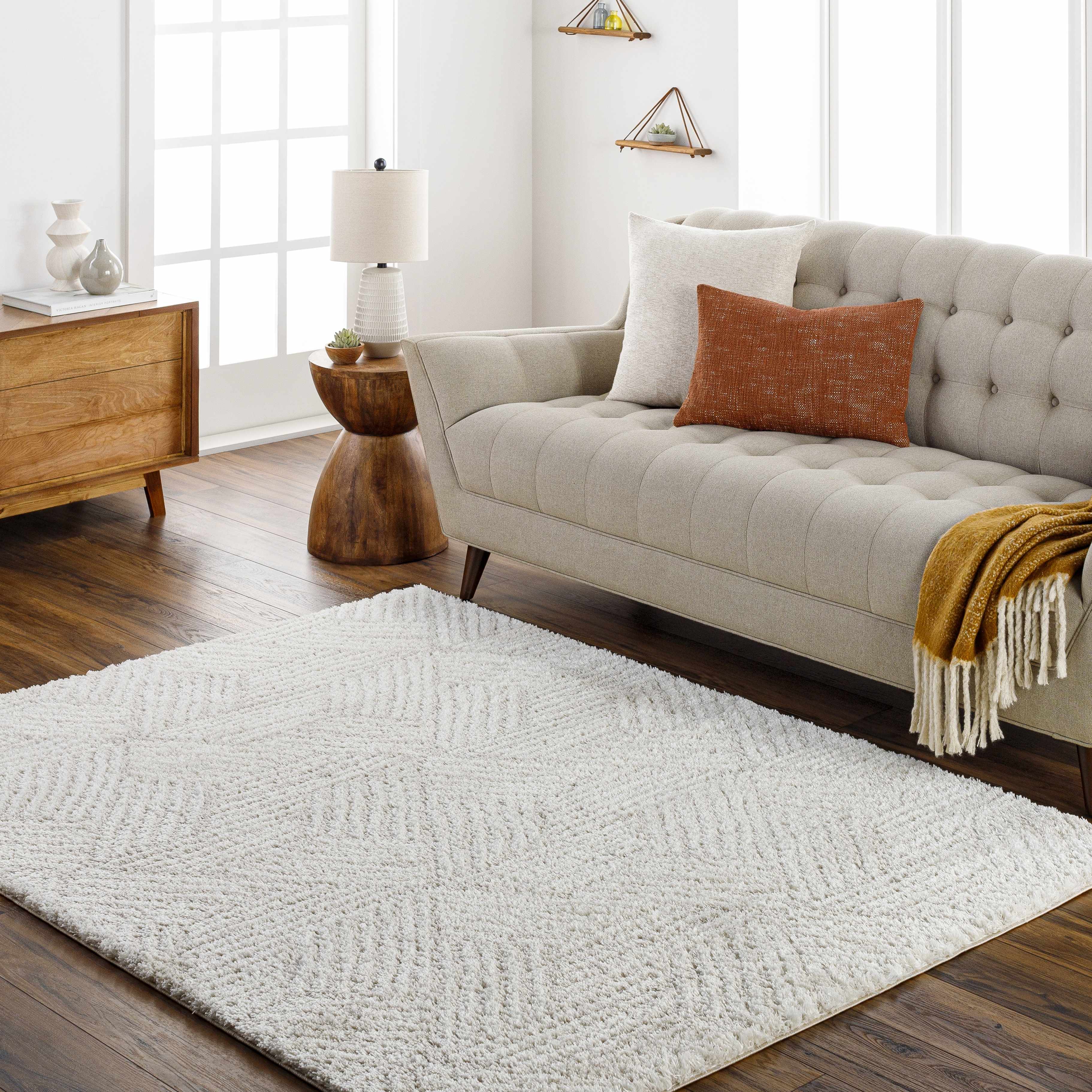 Mura Cream Area Rug - Image 2