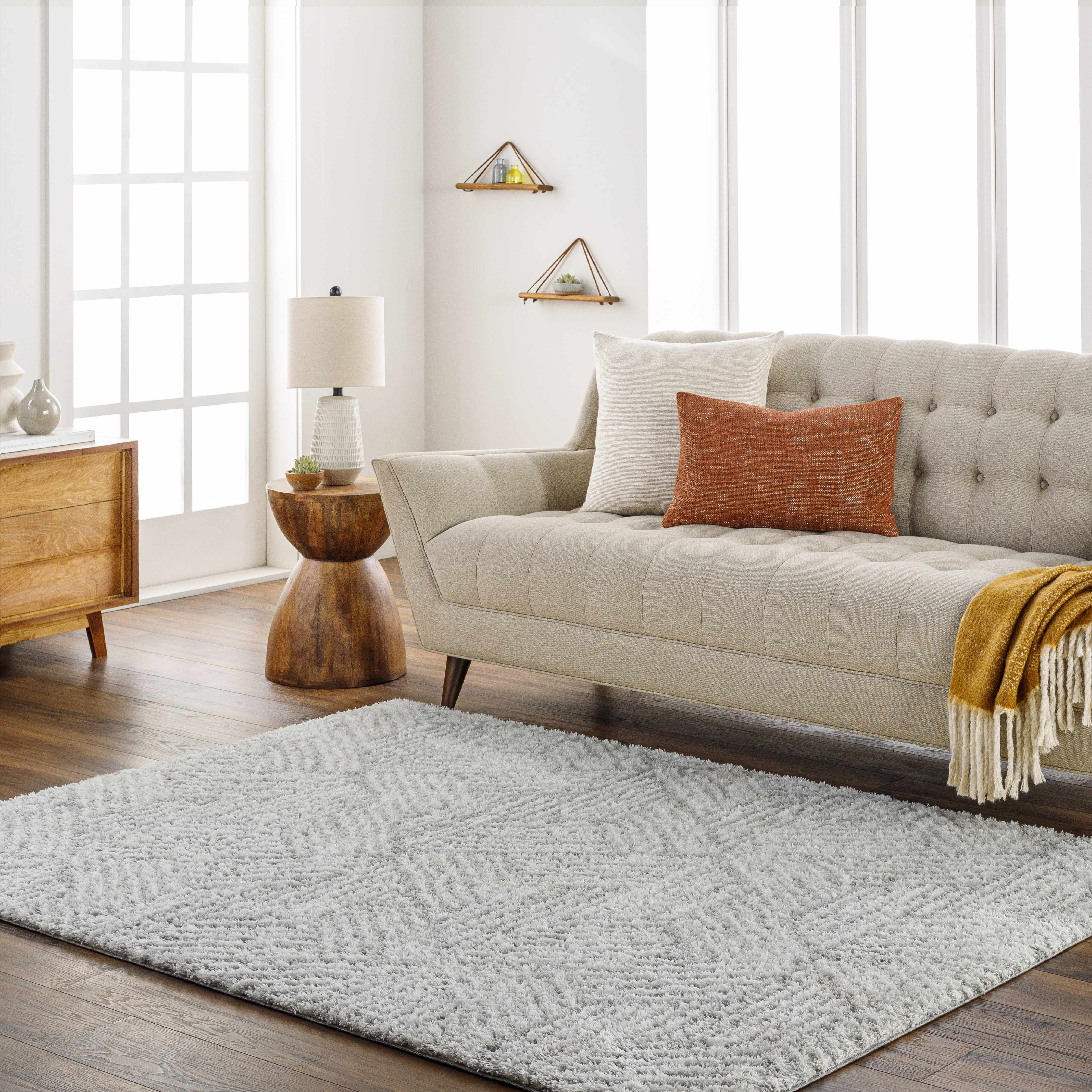 Mura Gray Area Rug - Image 2