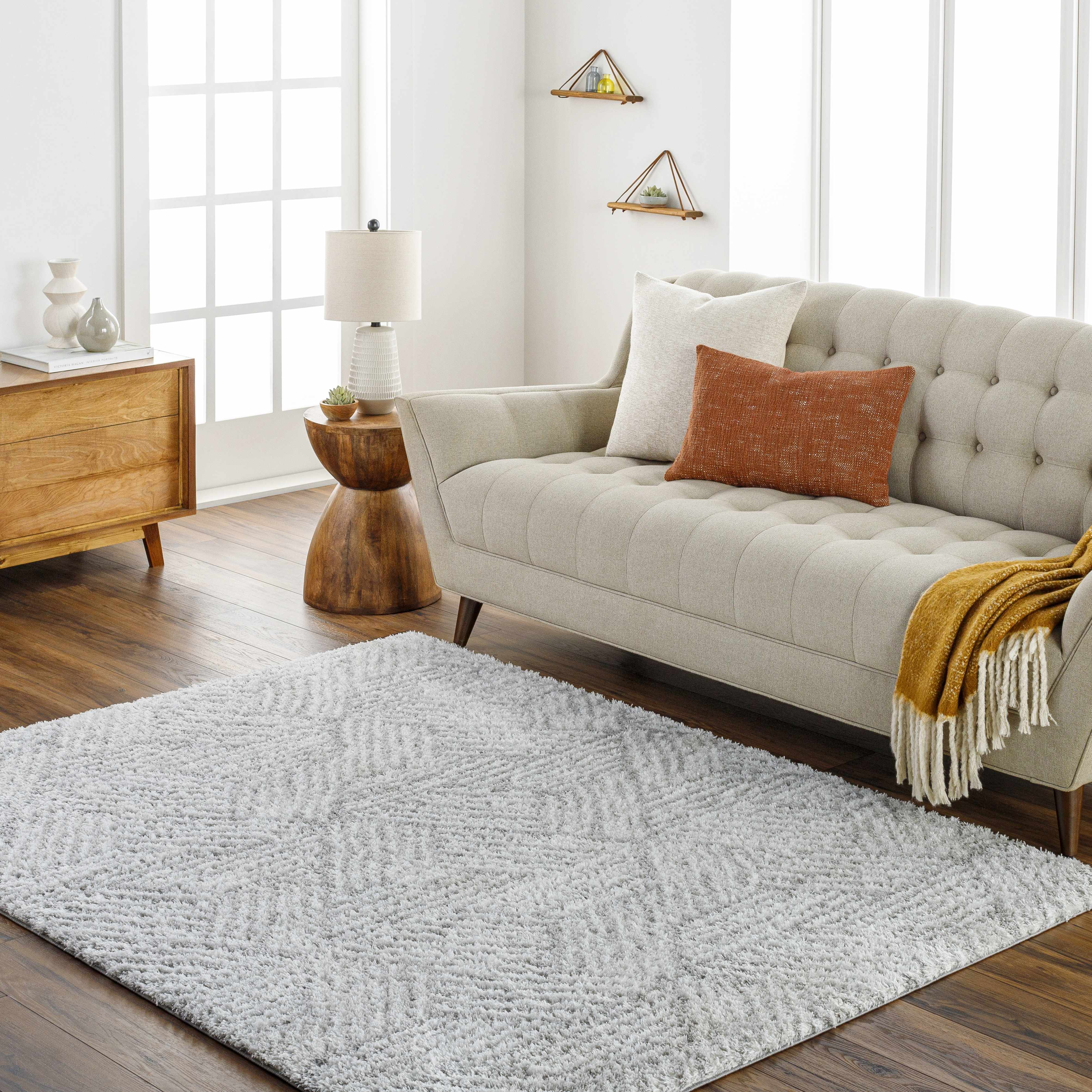 Mura Gray Area Rug - Image 7