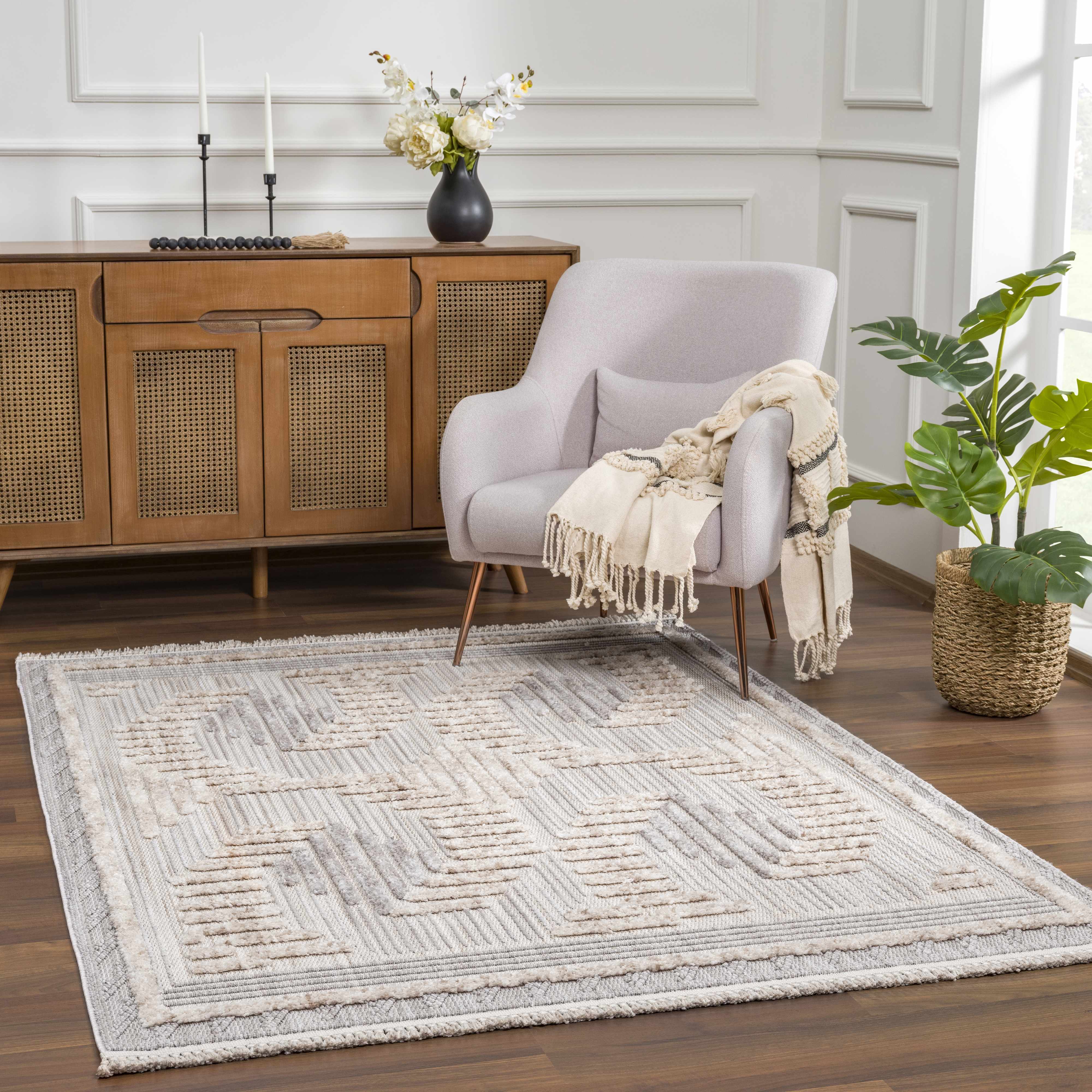 Muricay High-Low Rustic Rug - Image 13
