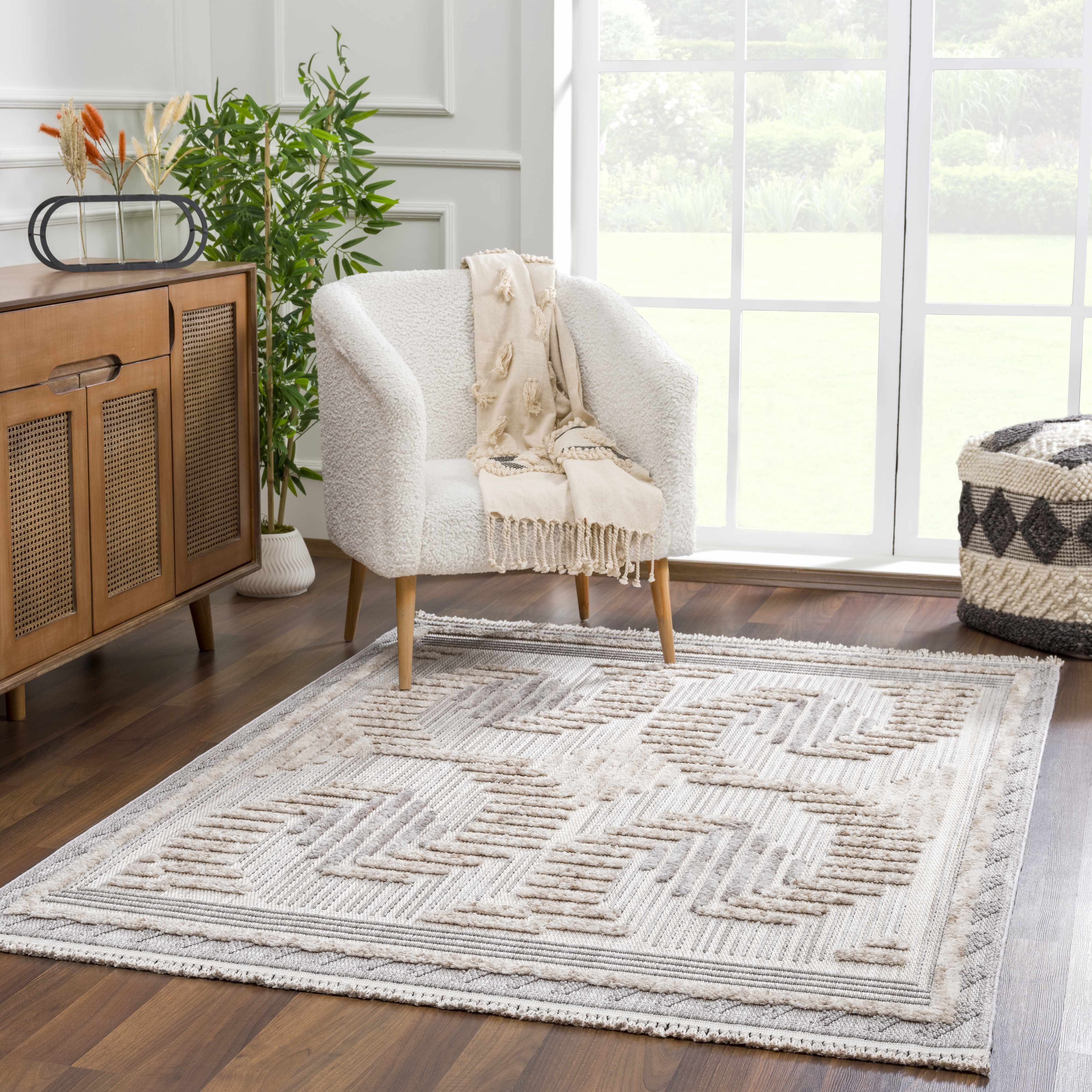 Muricay High-Low Rustic Rug - Image 2