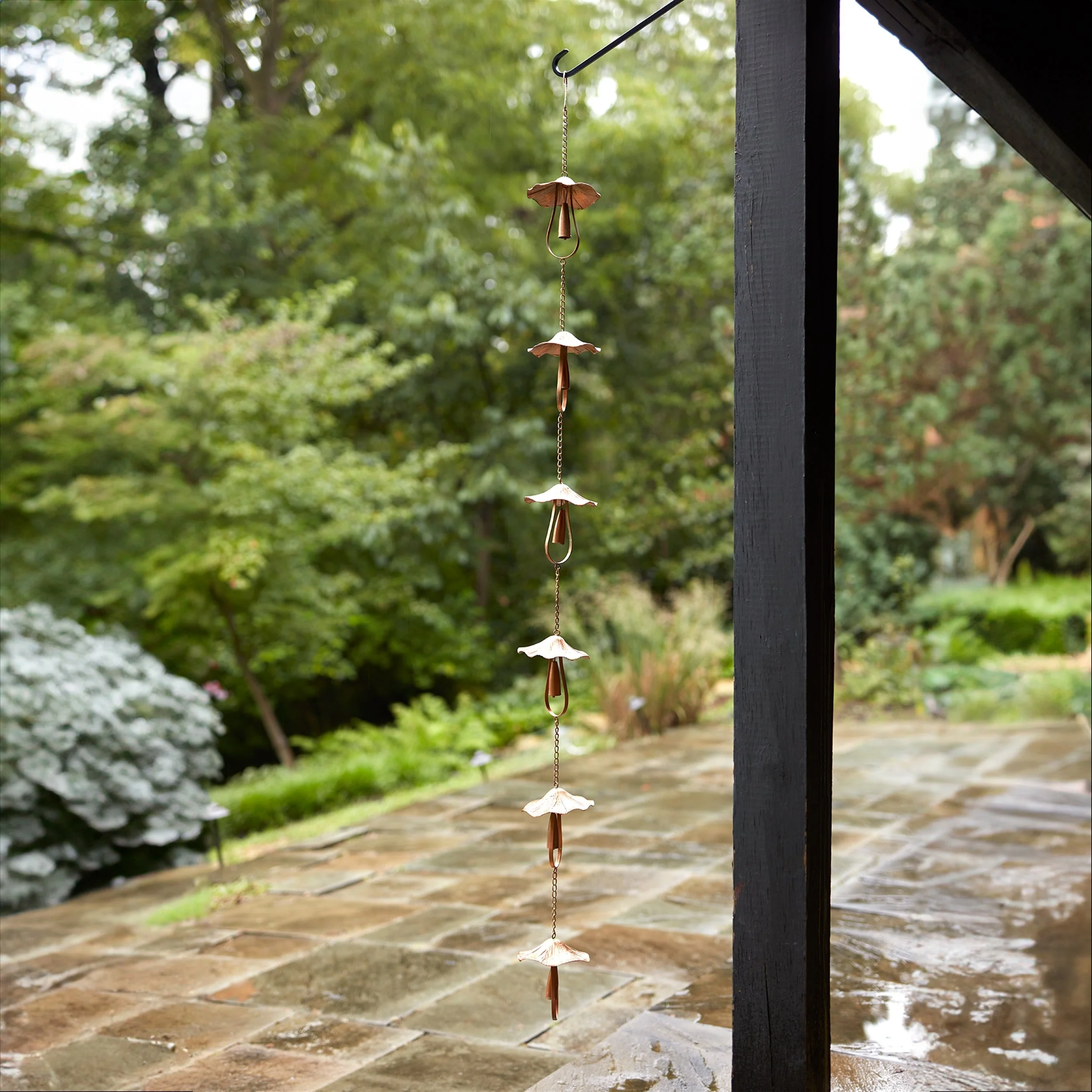 Mushroom Rain Chain 62"L - Image 2