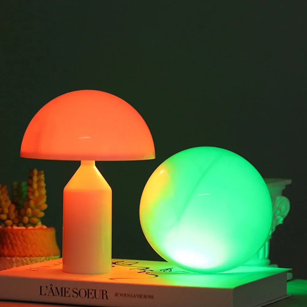 Mushroom Touch LED Table Lamp Dimmable Night Light Bedside Desk Party Home Decor - Image 6