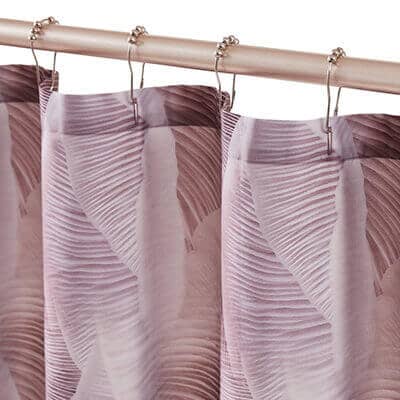 Mycelium Dream Cotton Shower Curtain - Image 2