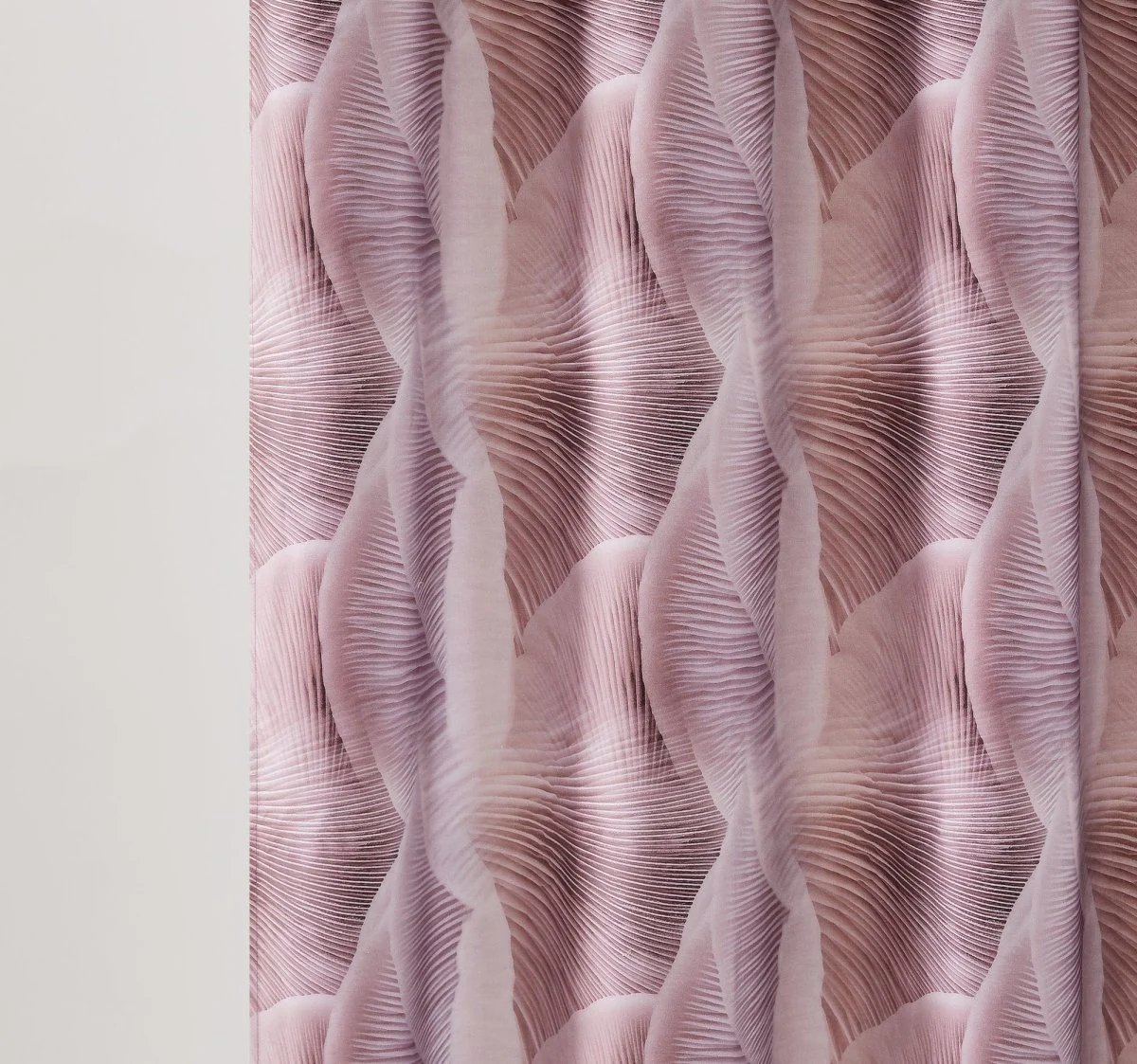 Mycelium Dream Cotton Shower Curtain - Image 3
