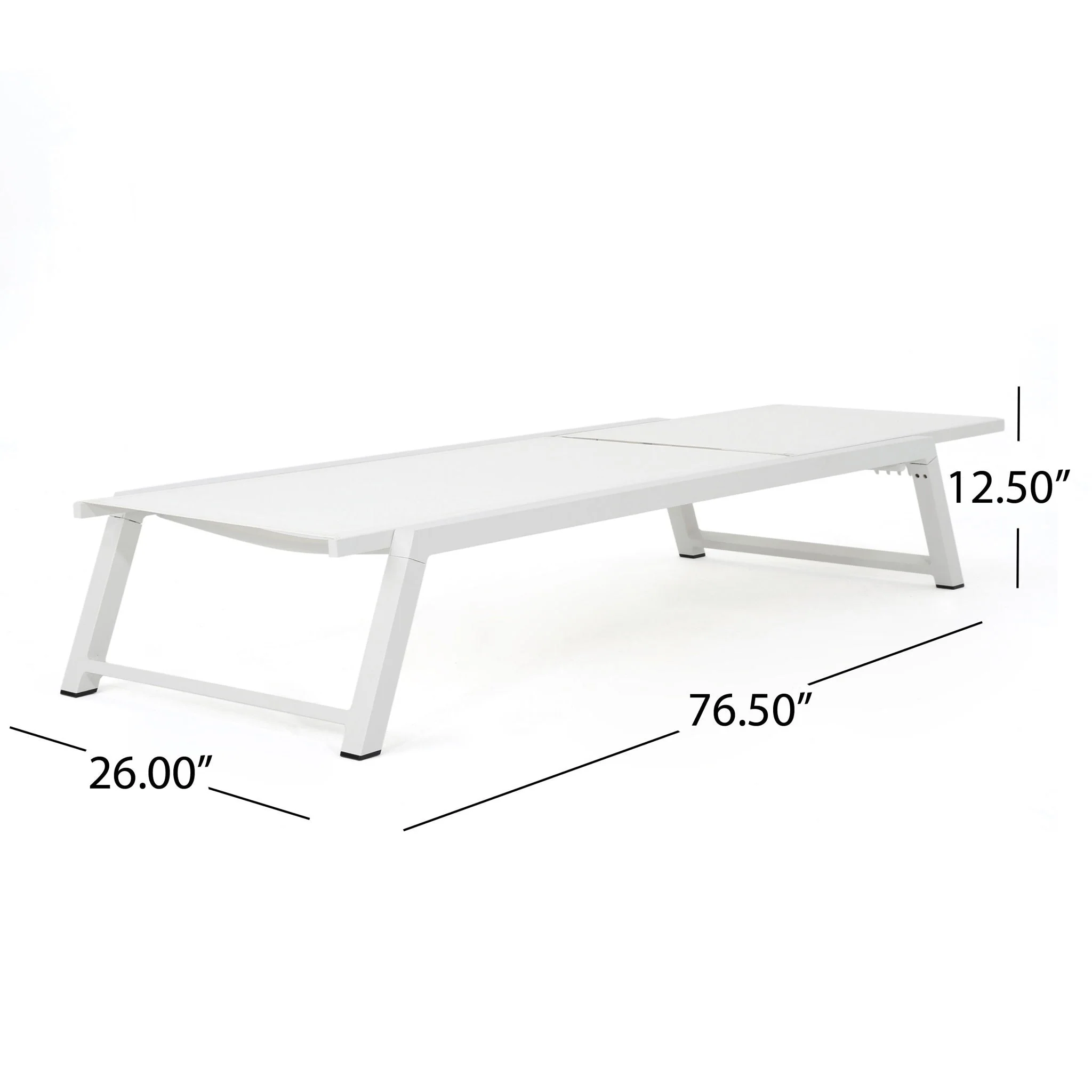 Myers - Chaise Lounge - White - Image 4