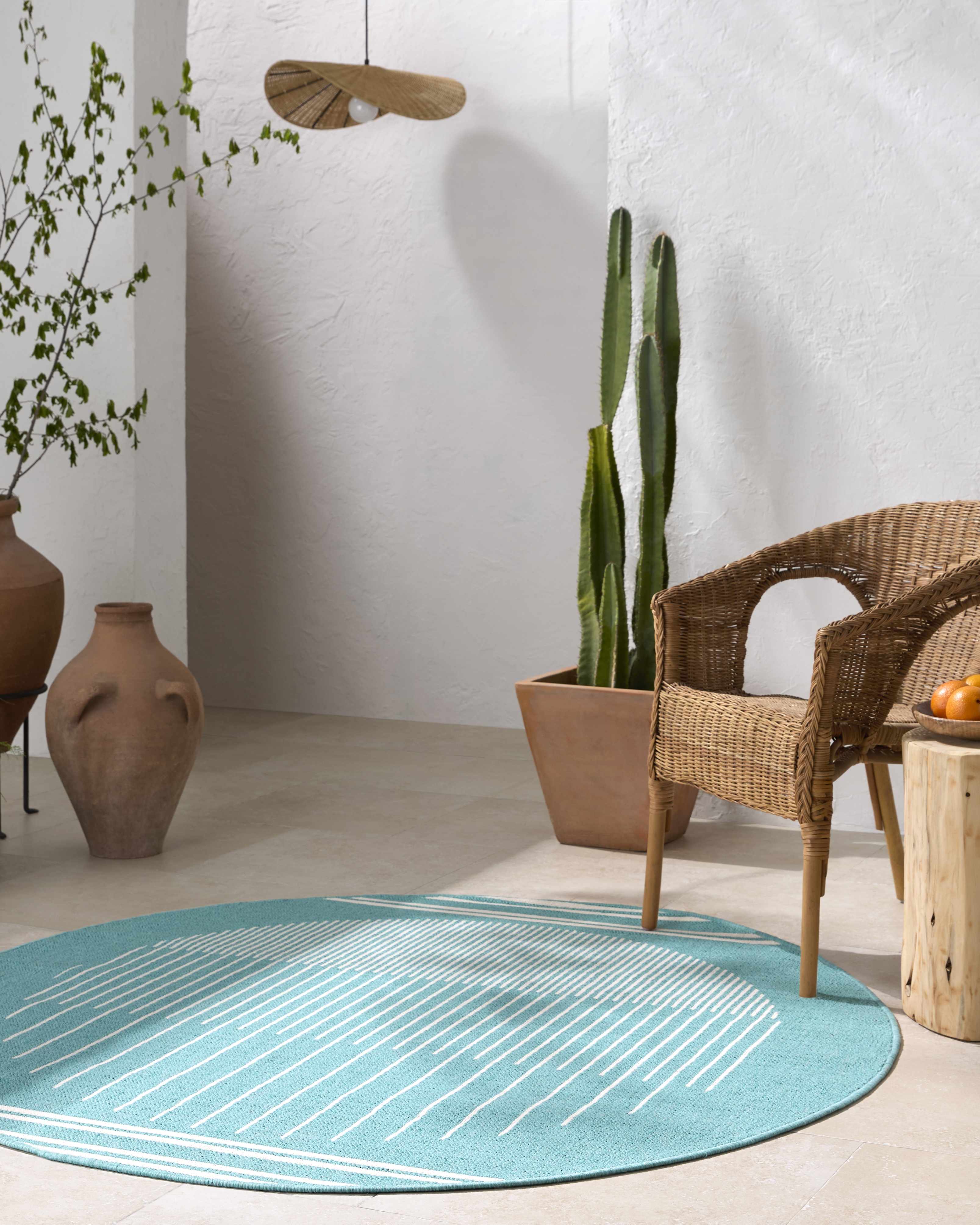 Nabil Aqua Area Rug - Clearance - Image 13