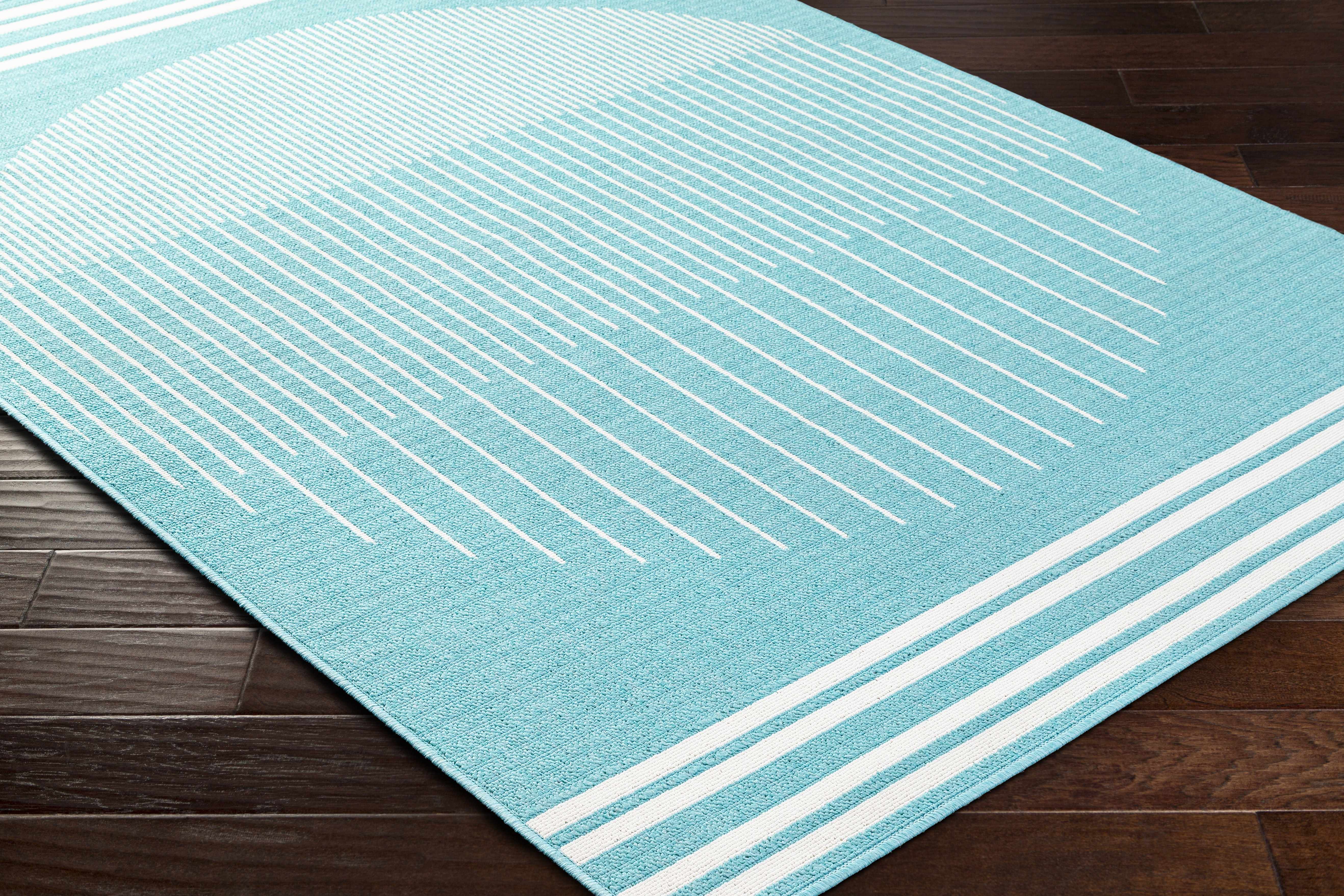 Nabil Aqua Area Rug - Clearance - Image 5