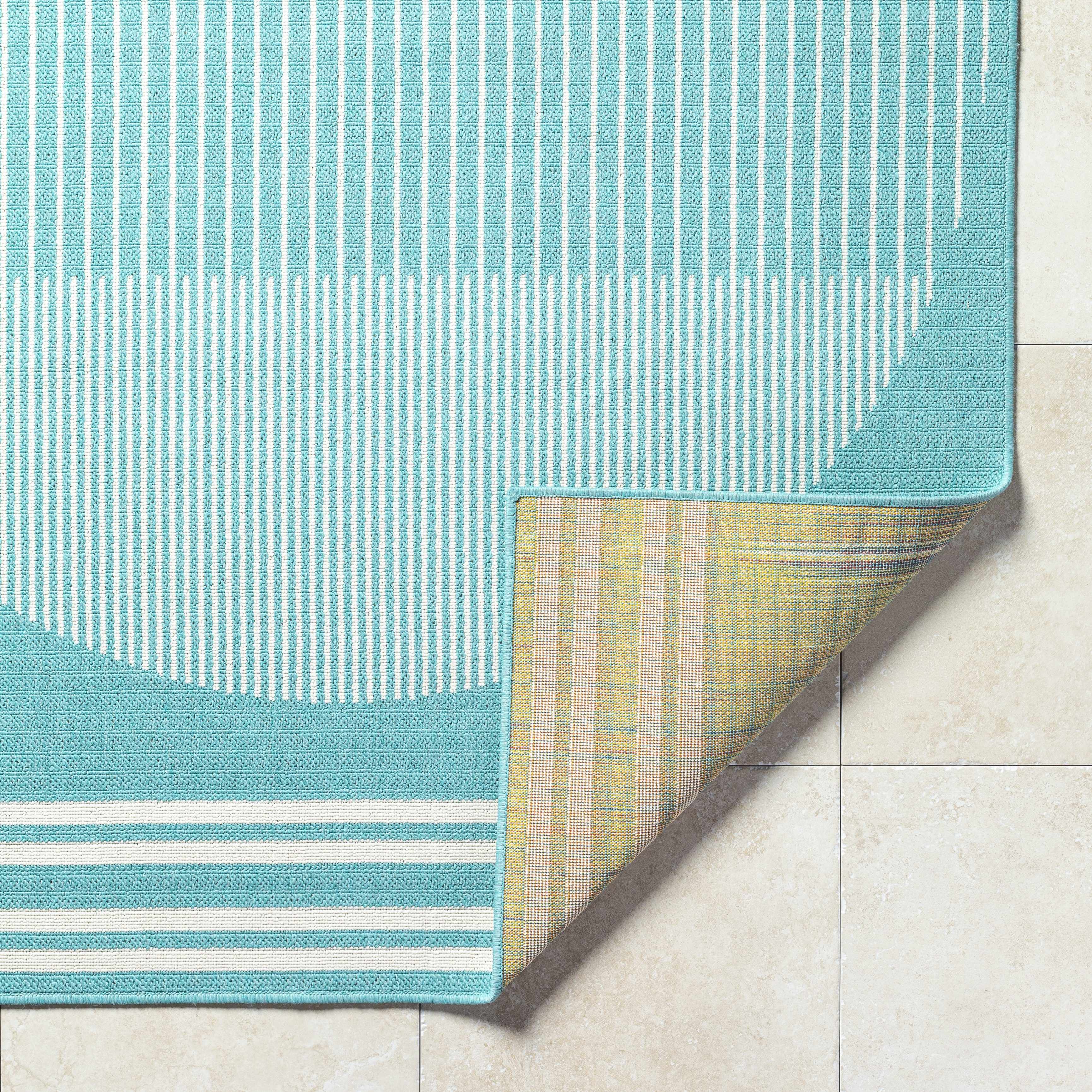 Nabil Aqua Area Rug - Clearance - Image 6