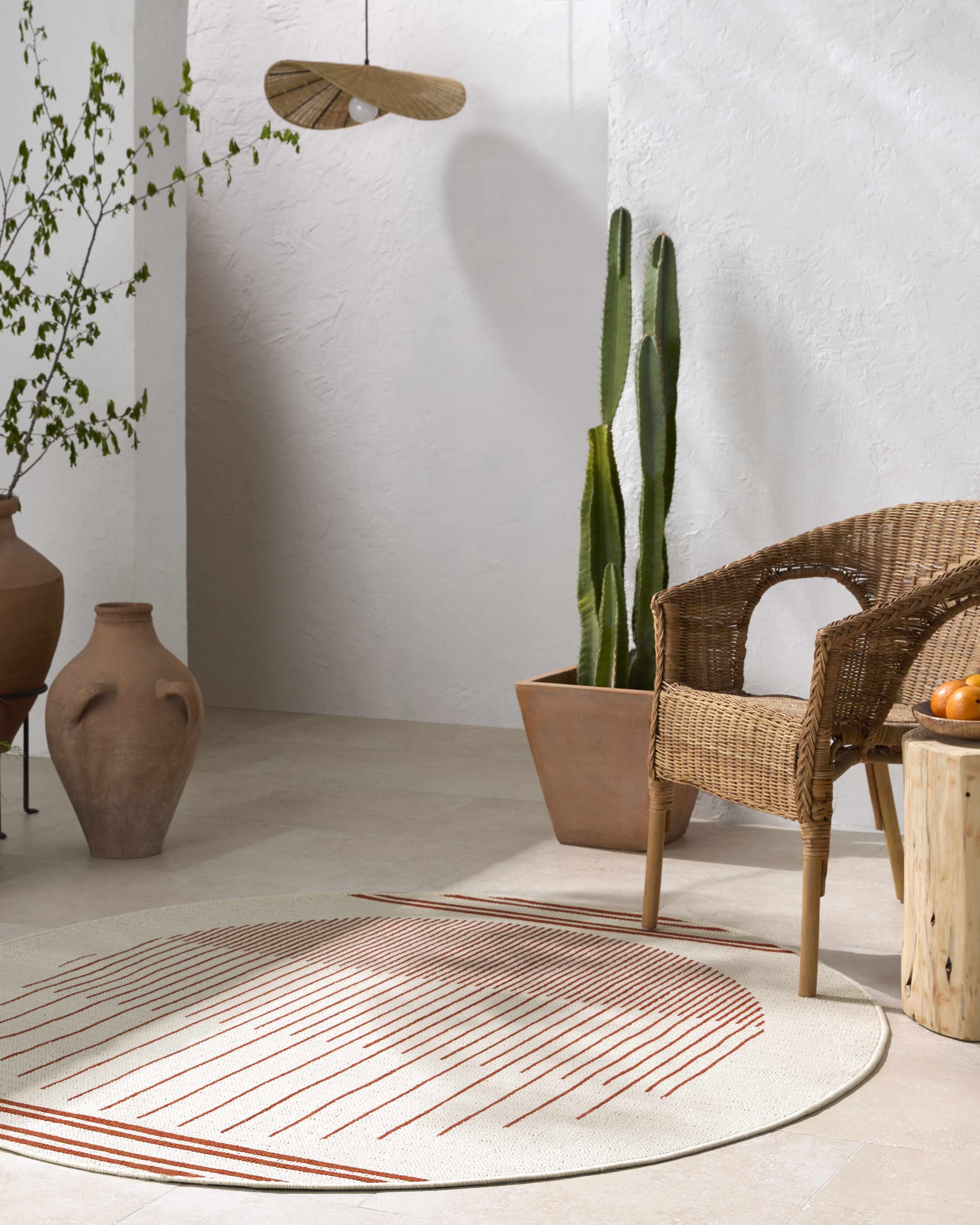 Nabil Cream Area Rug - Clearance - Image 4