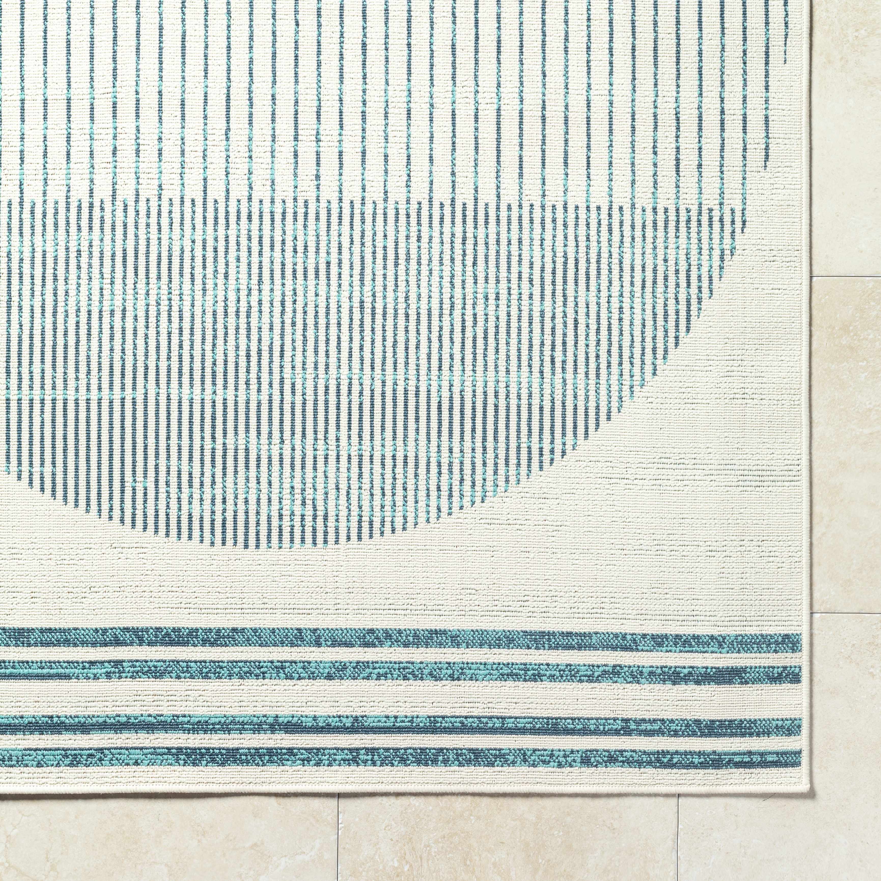 Nabil Slate Blue Area Rug - Clearance - Image 8