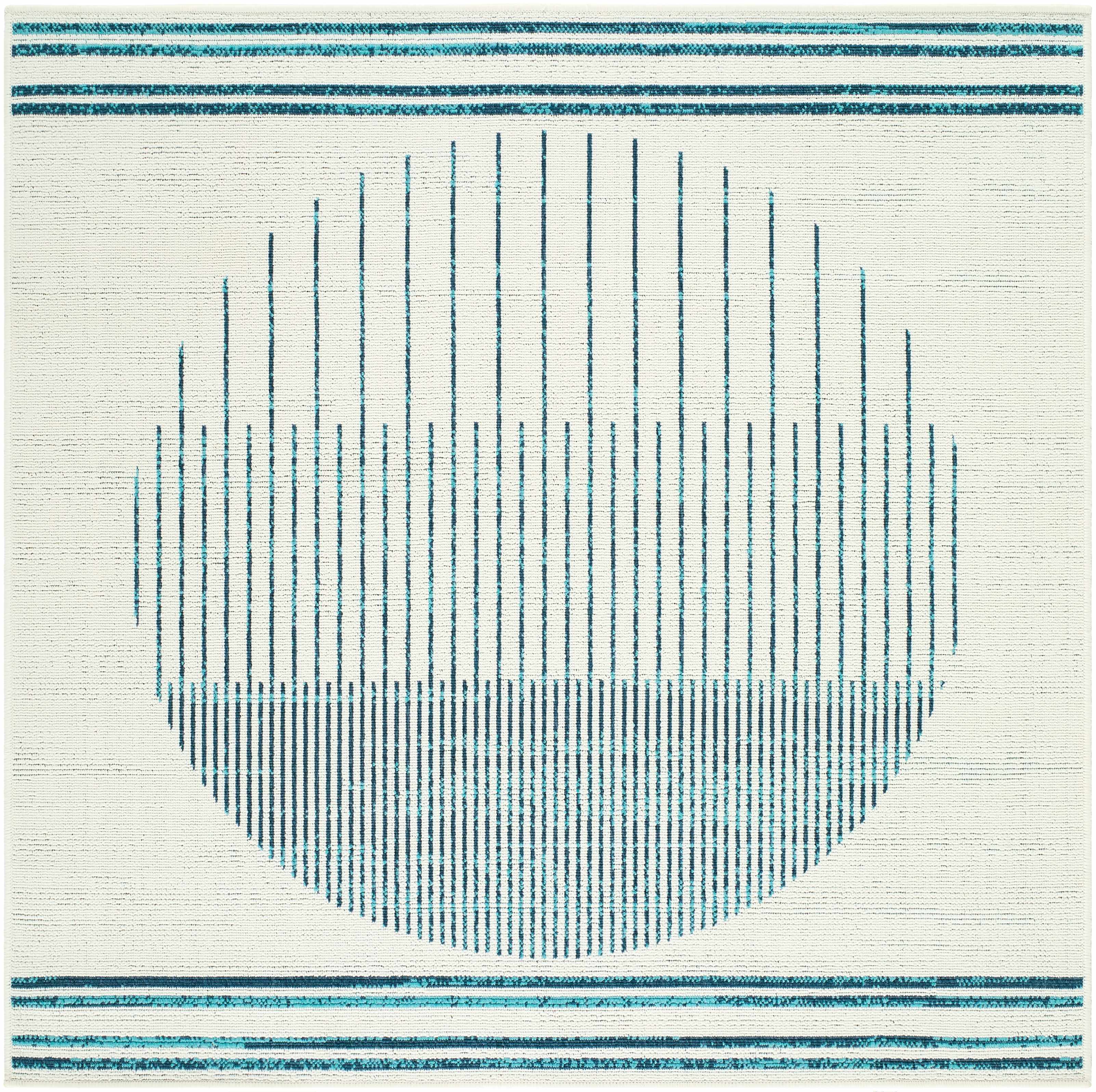 Nabil Slate Blue Area Rug - Clearance - Image 9