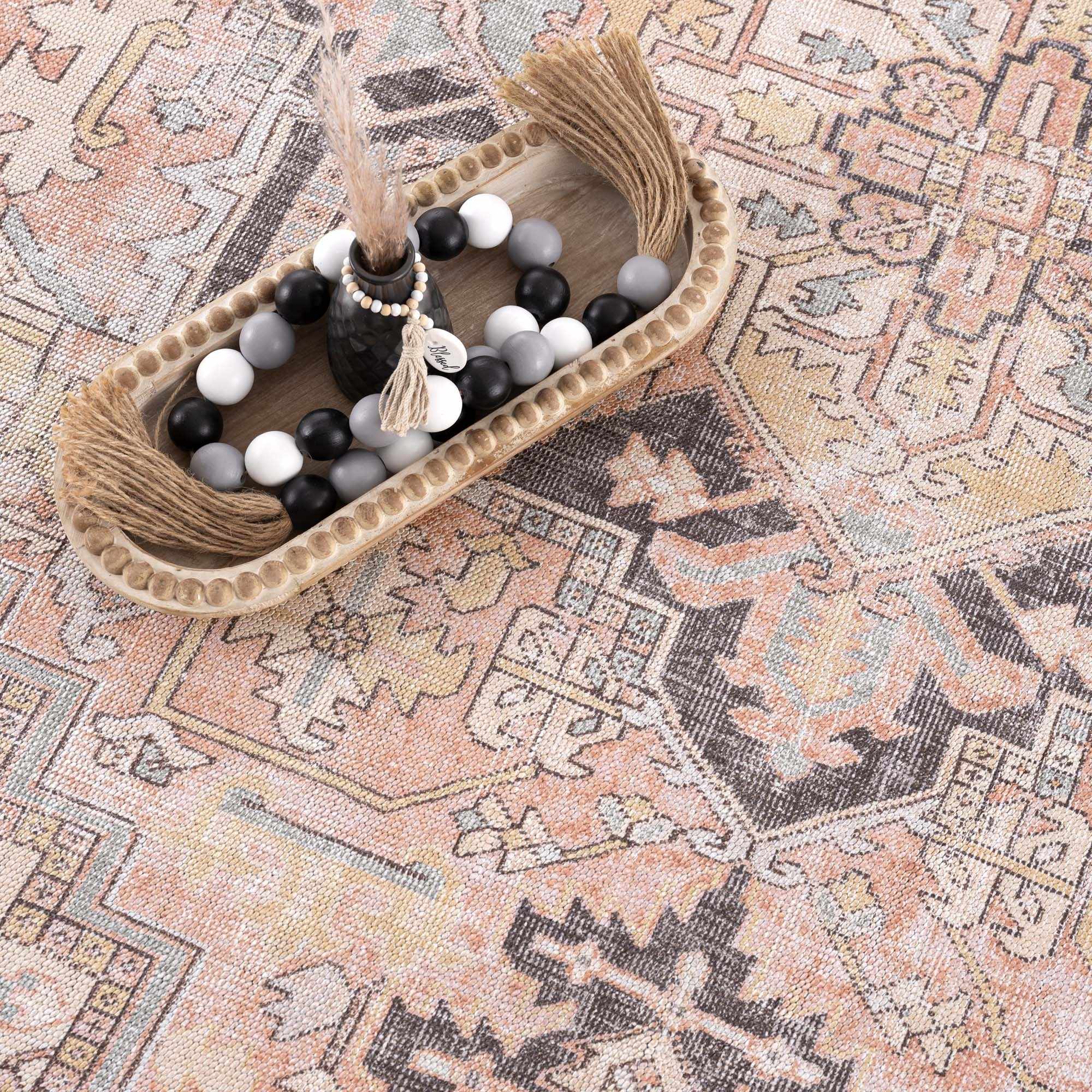 Nadia Dust Pink Area Rug - Image 10