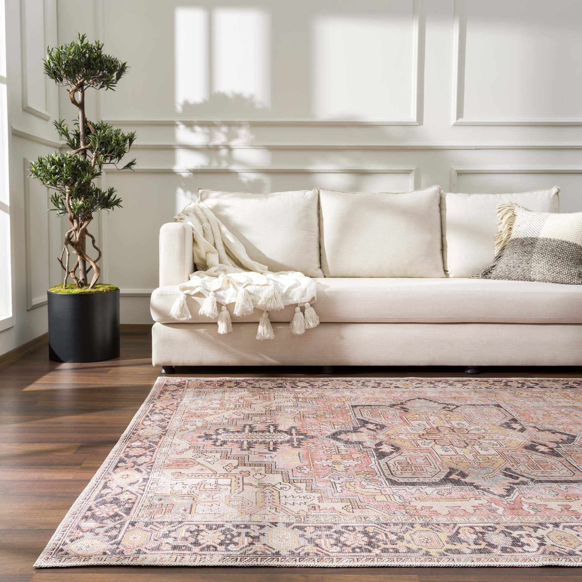 Nadia Dust Pink Area Rug - Image 12