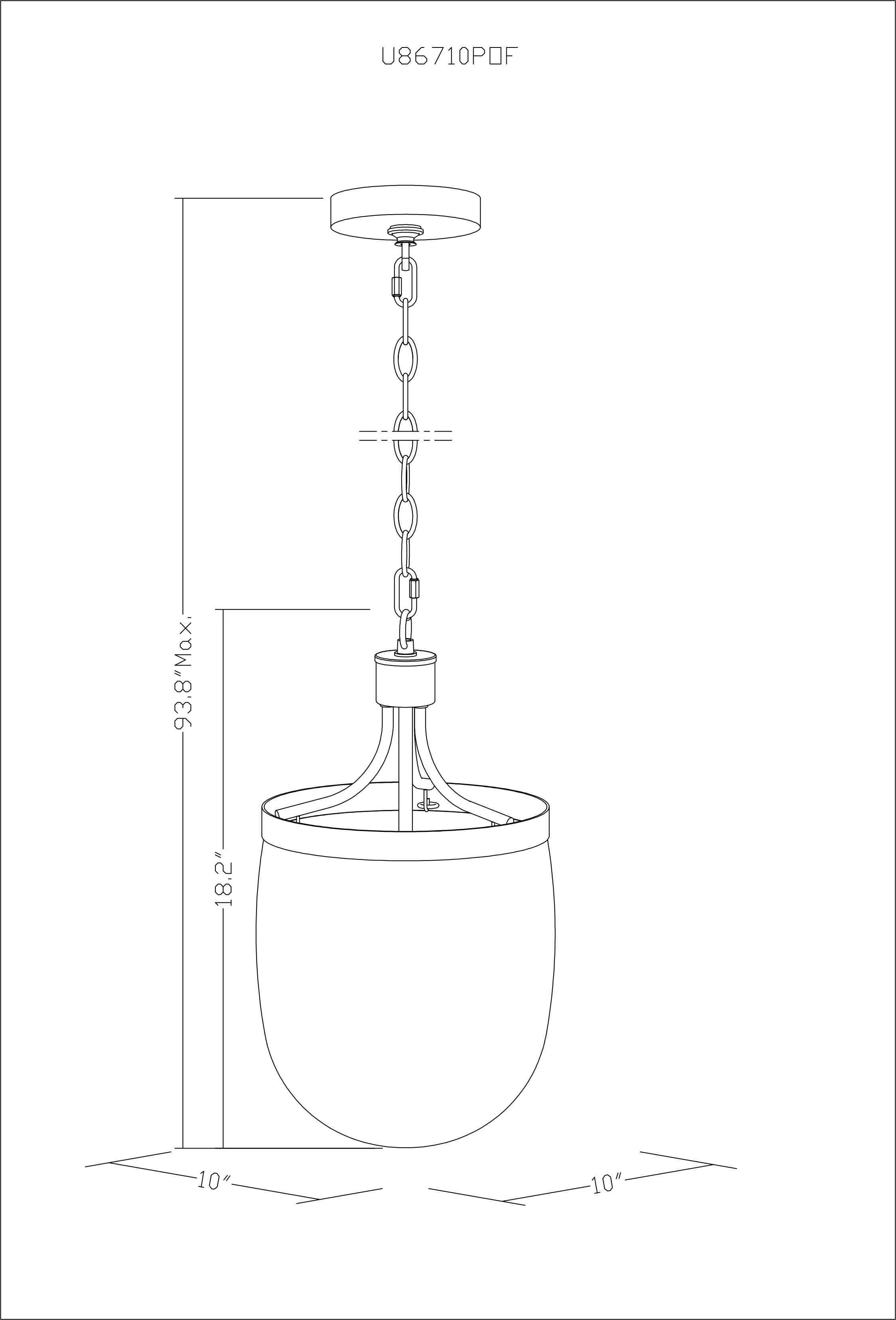 Nagsaing Ceiling Light - Clearance - Image 9