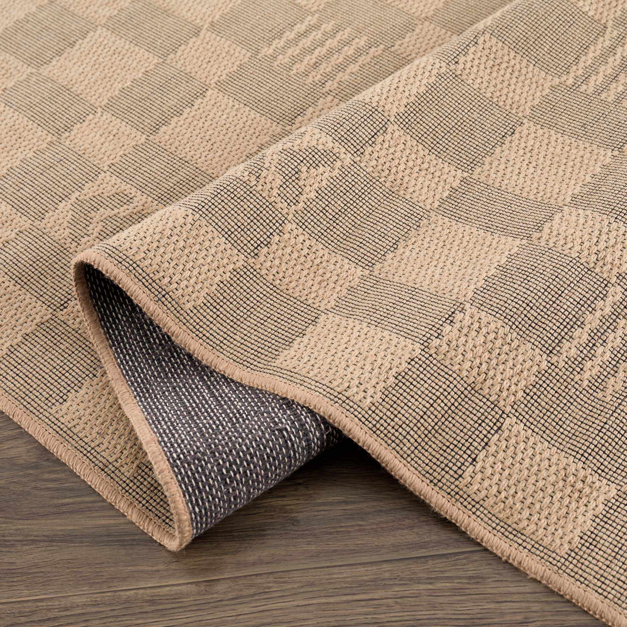 Nairi Checkered Washable Jute Rug - Image 6