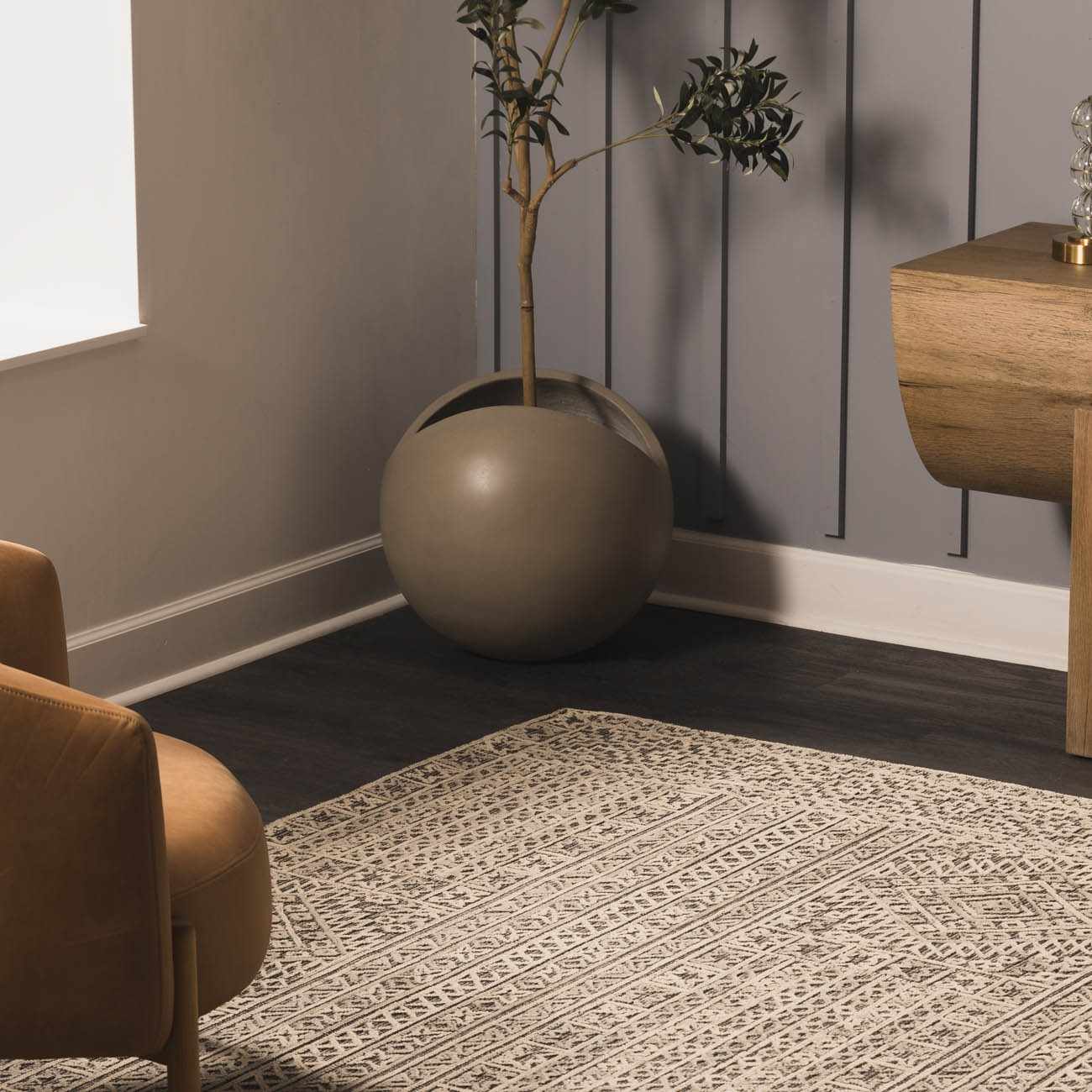 Nairne Textured Wool Area Rug - Clearance - Image 4